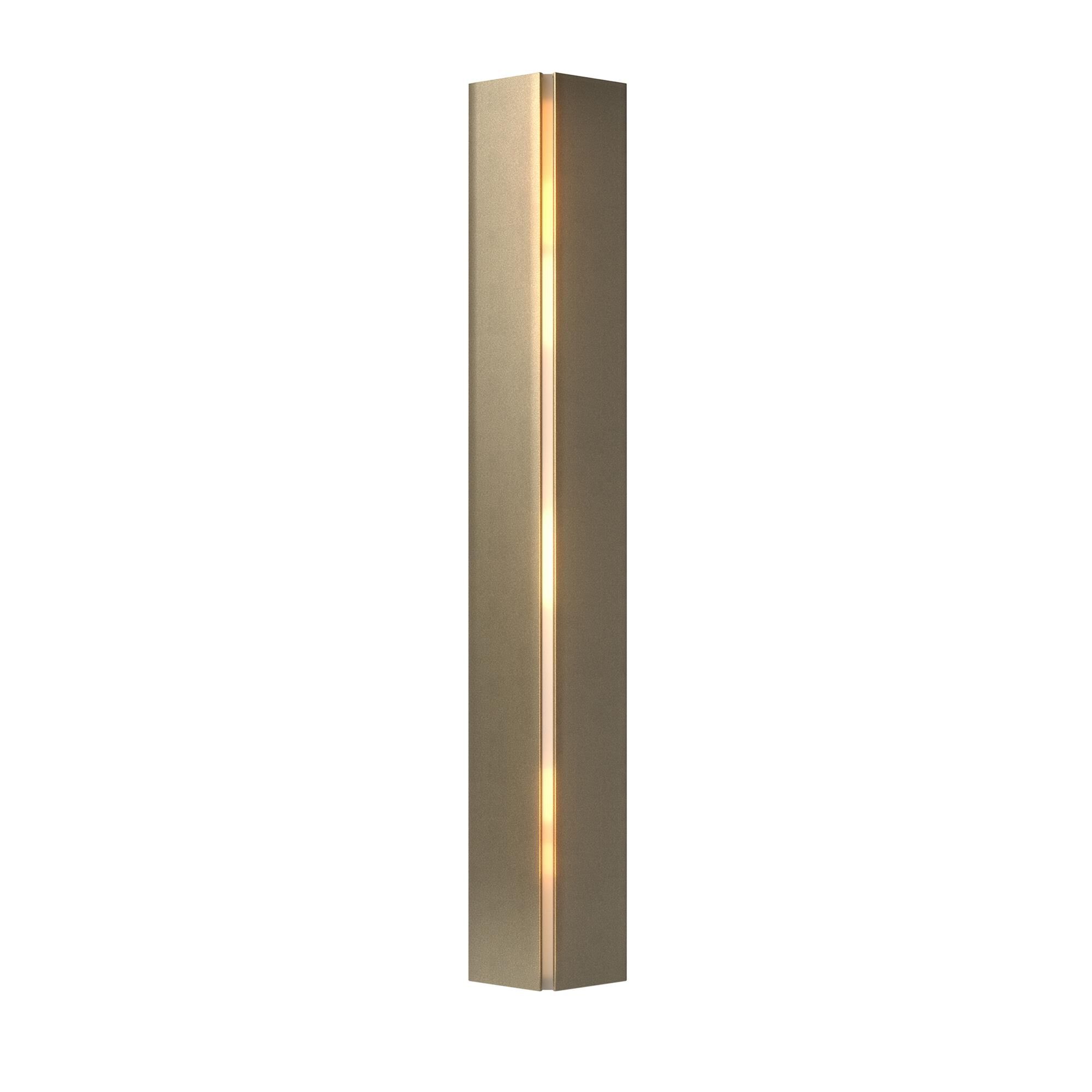 Shown in Soft Gold finish and Ivory Art  glass