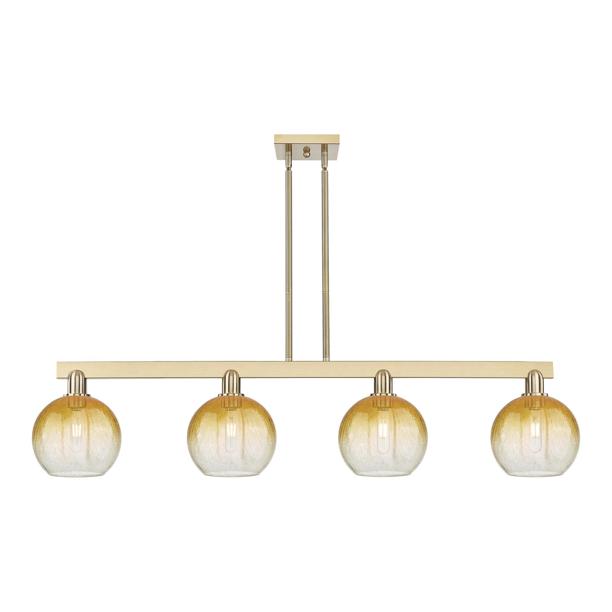 Bruno Marashlian Brookhaven Globe 48 Inch Linear Suspension Light by Innovations Lighting