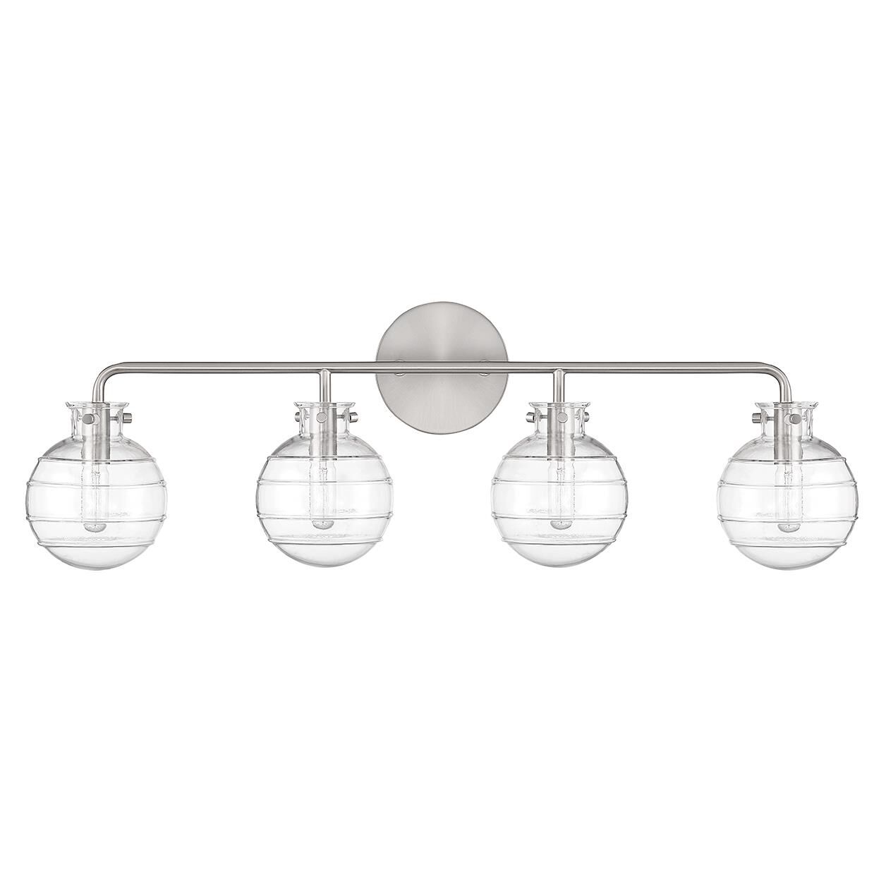 Mason 30 Inch 4 Light Bath Vanity Light by Savoy House