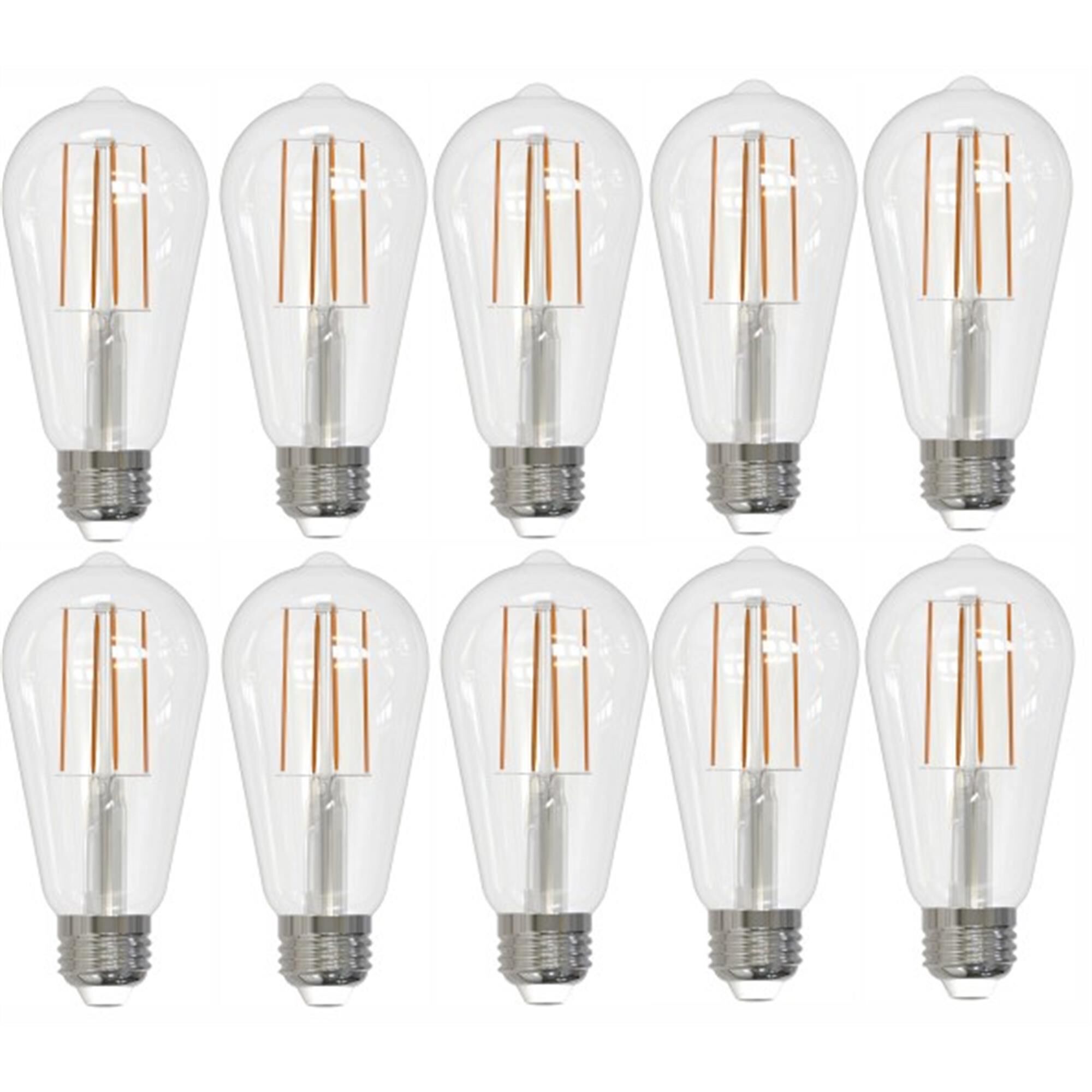 Dimmable 7 Watt 3000K ST18 LED Light Bulb by Bulbrite