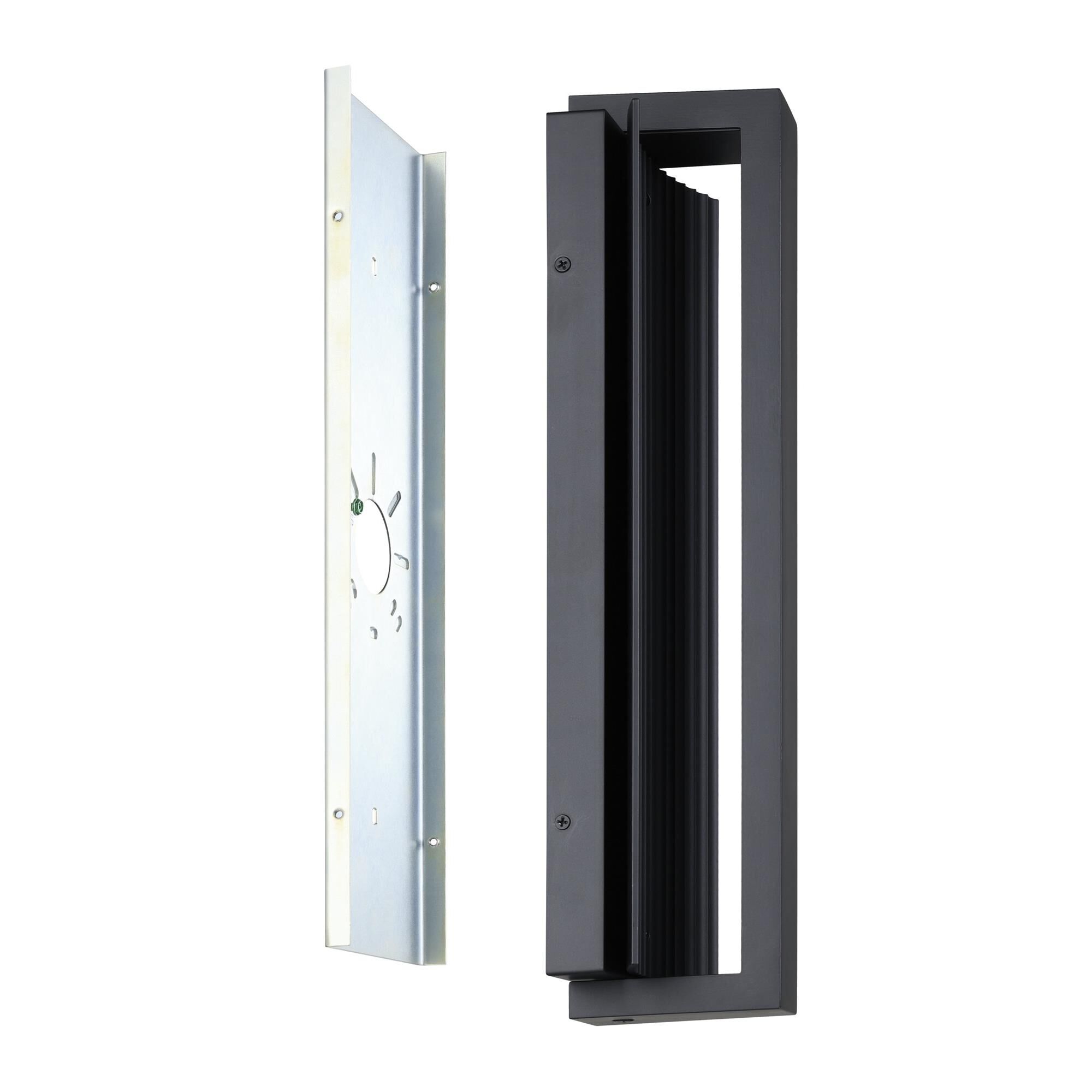 Shown in Matte Black finish and Clear Polycarbonate glass