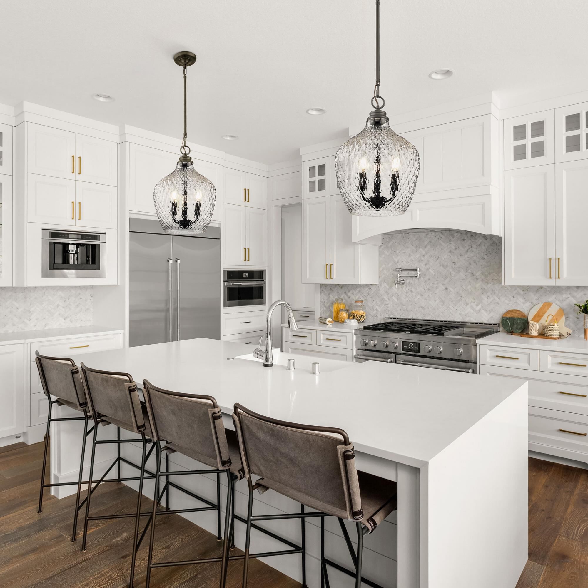 Adeline 11 Inch Mini Pendant by Golden Lighting