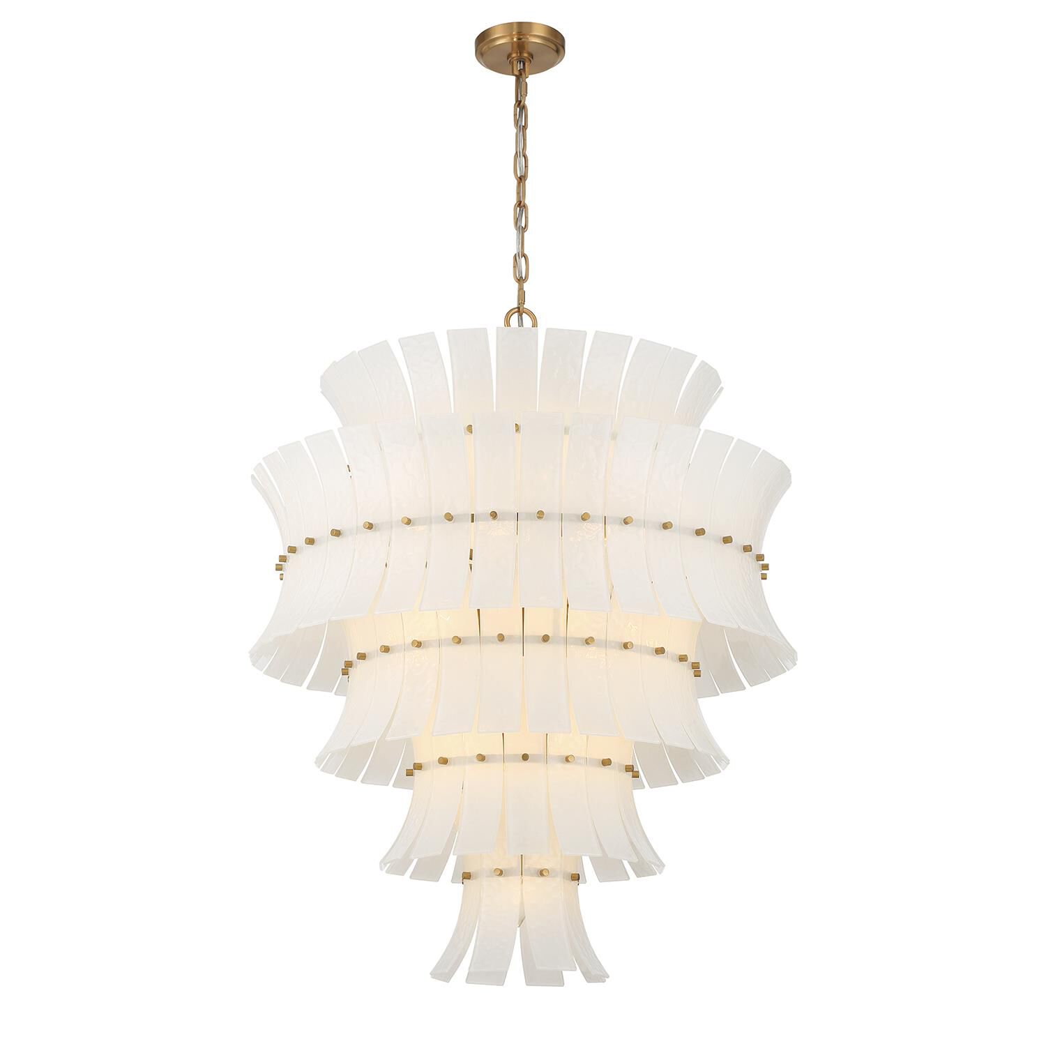 Abigail 30 Inch Chandelier by Crystorama
