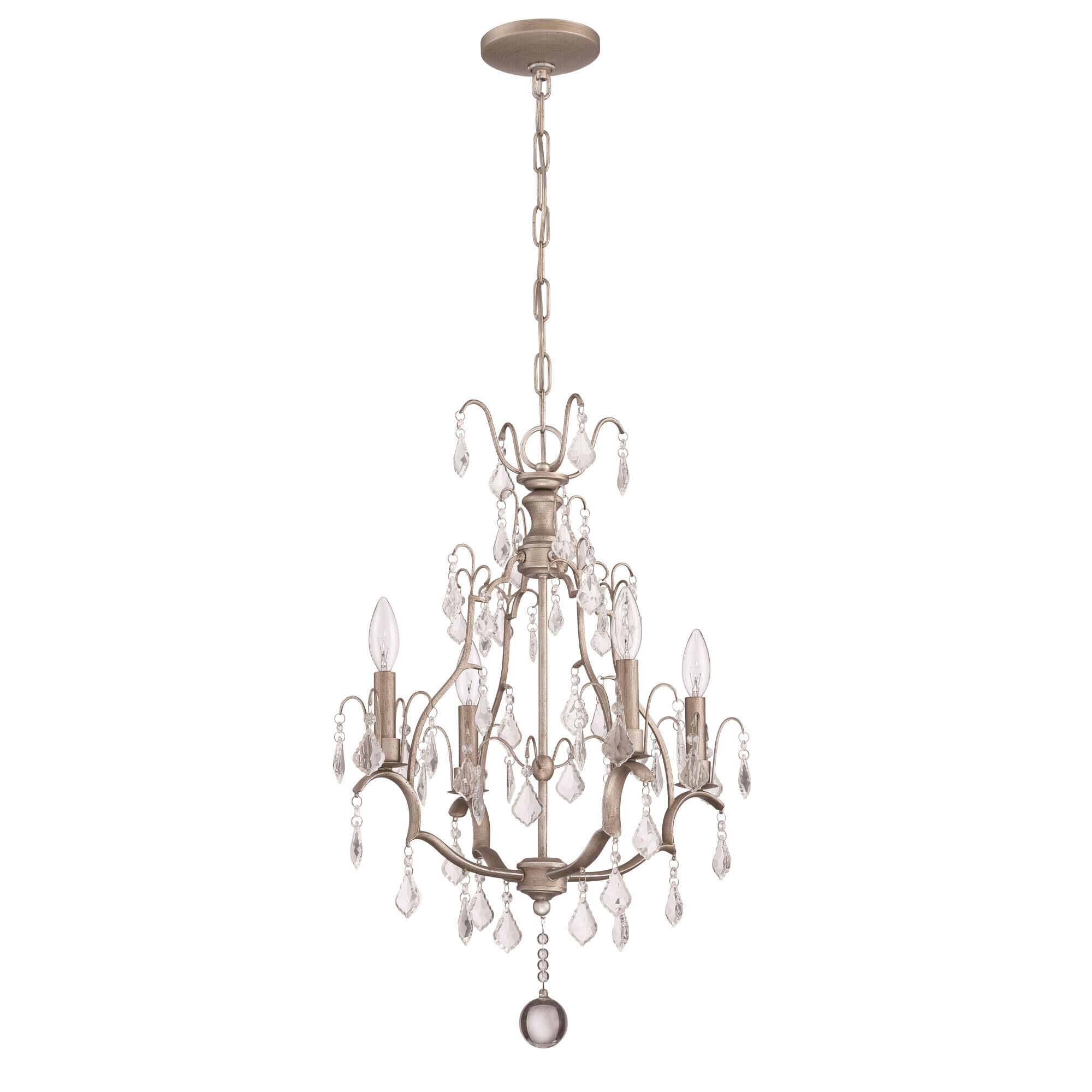 17 Inch 4 Light Mini Chandelier by Craftmade