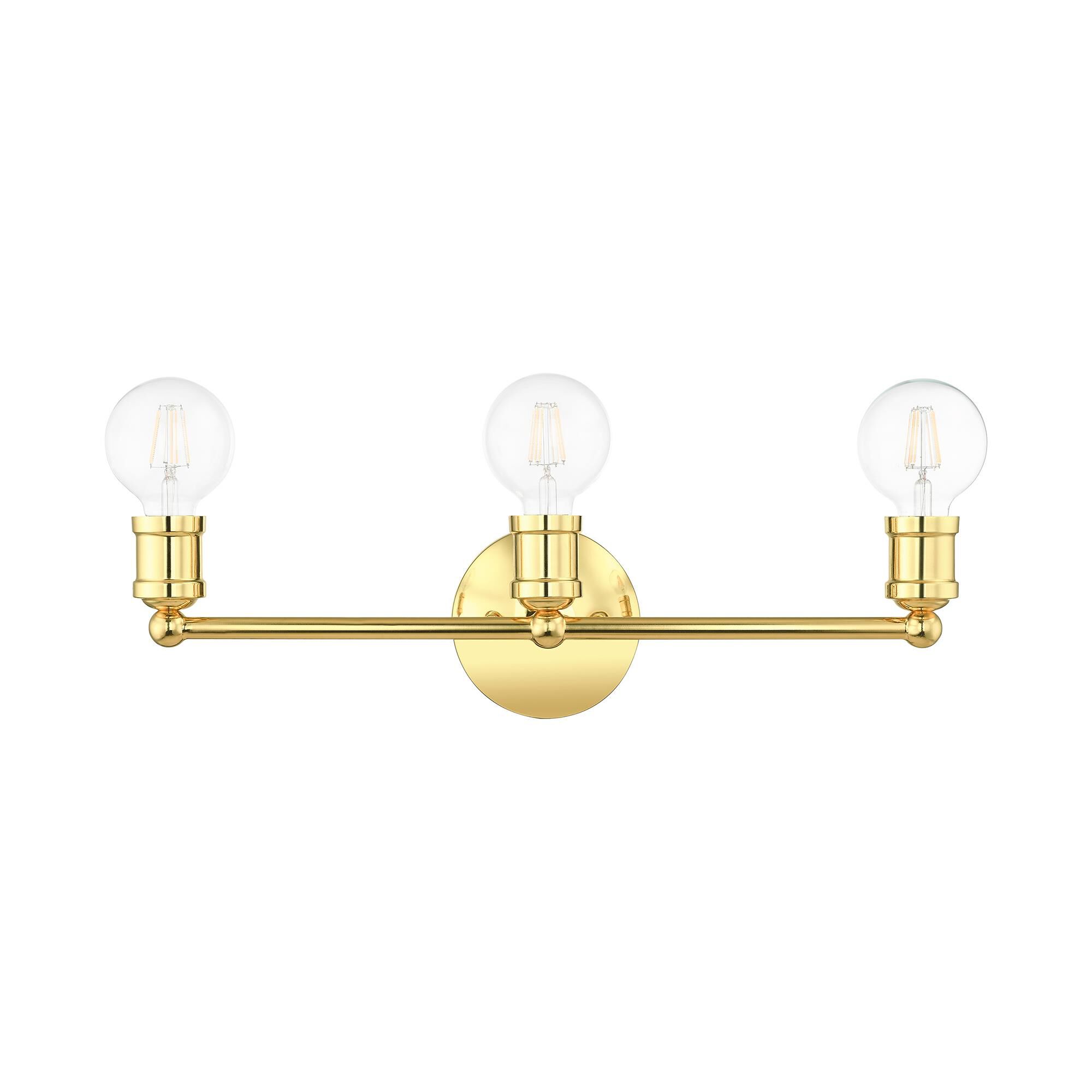 Lansdale 20 Inch 3 Light Bath Vanity Light by Livex Lighting