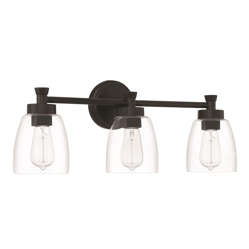Henning 24 Inch 3 Light Bath Vanity Light by Craftmade