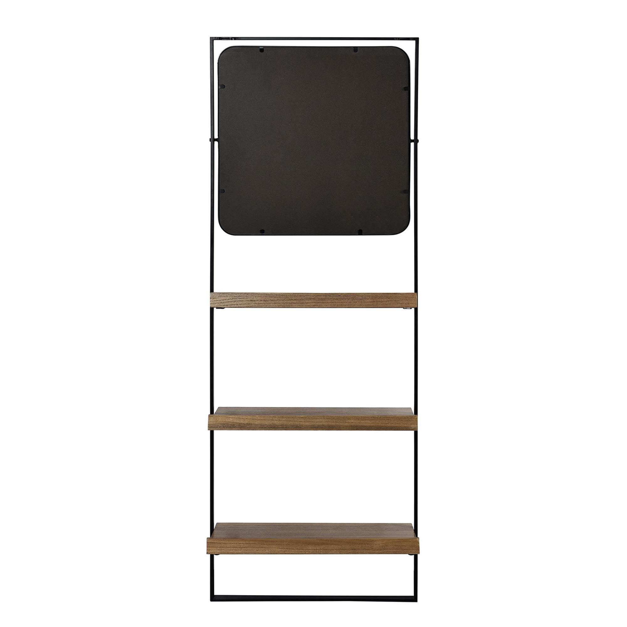 Shown in Black and Wood Brown finish