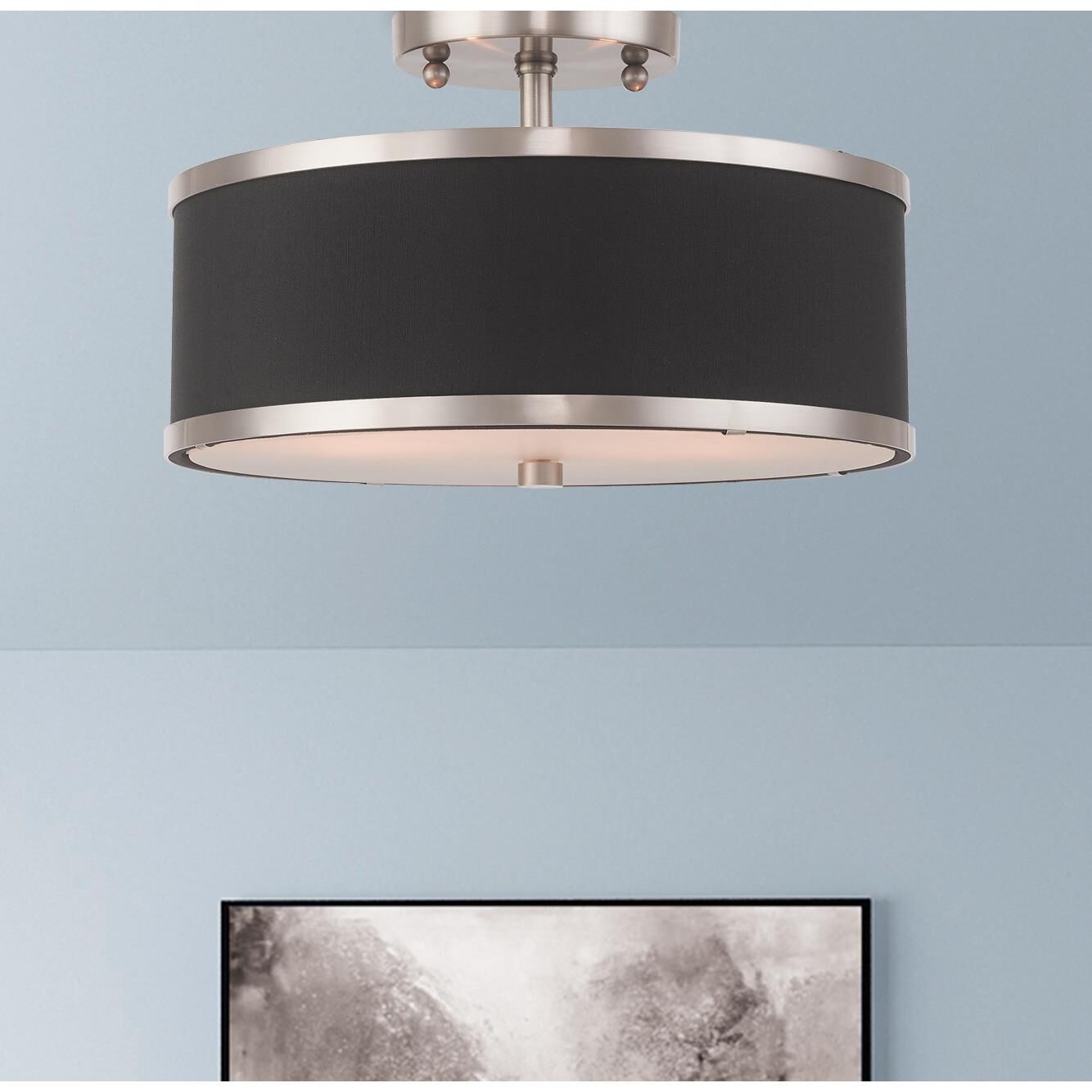 Park Ridge 2 Light Outdoor Flush Mount by Livex Lighting