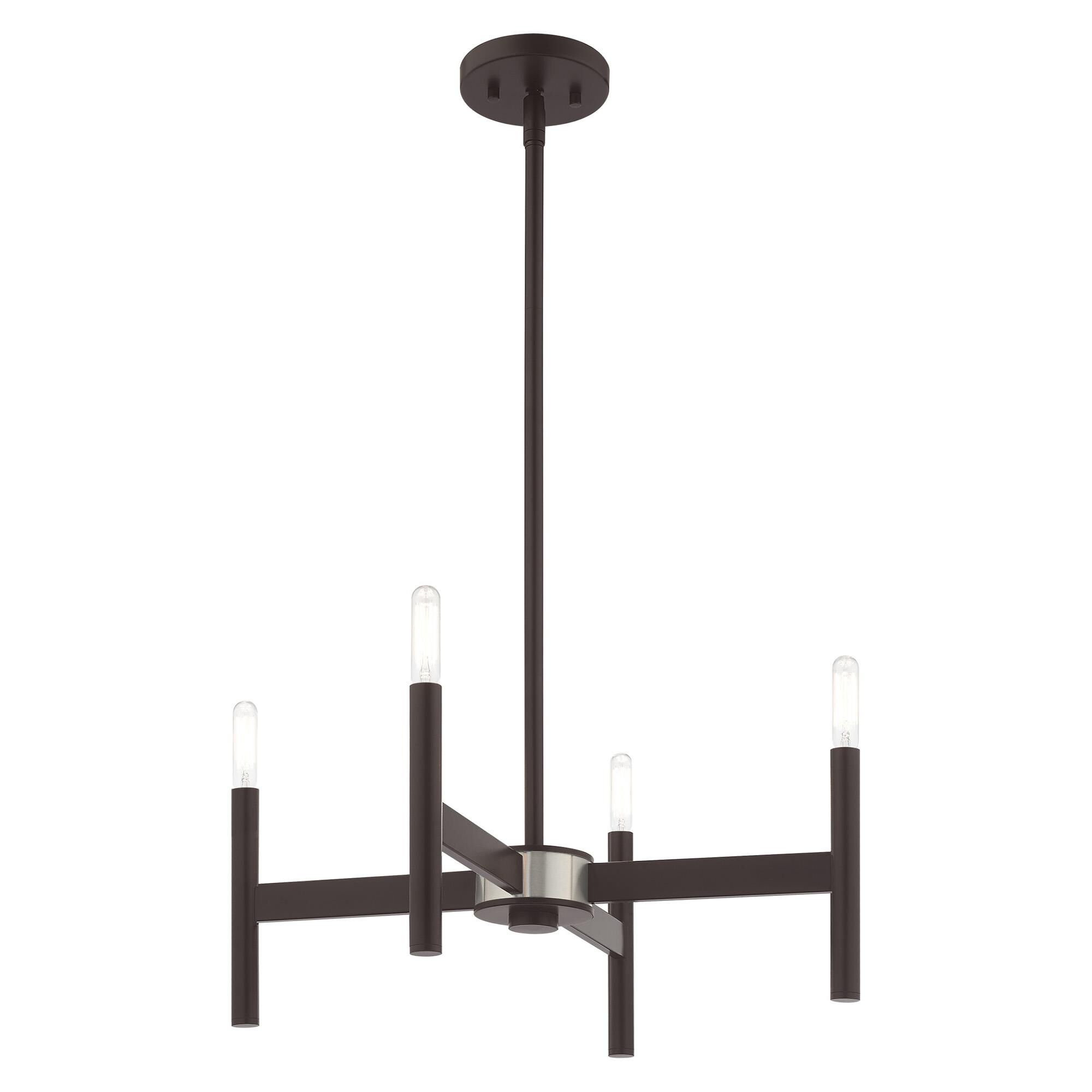Copenhagen 4 Light Mini Chandelier by Livex Lighting