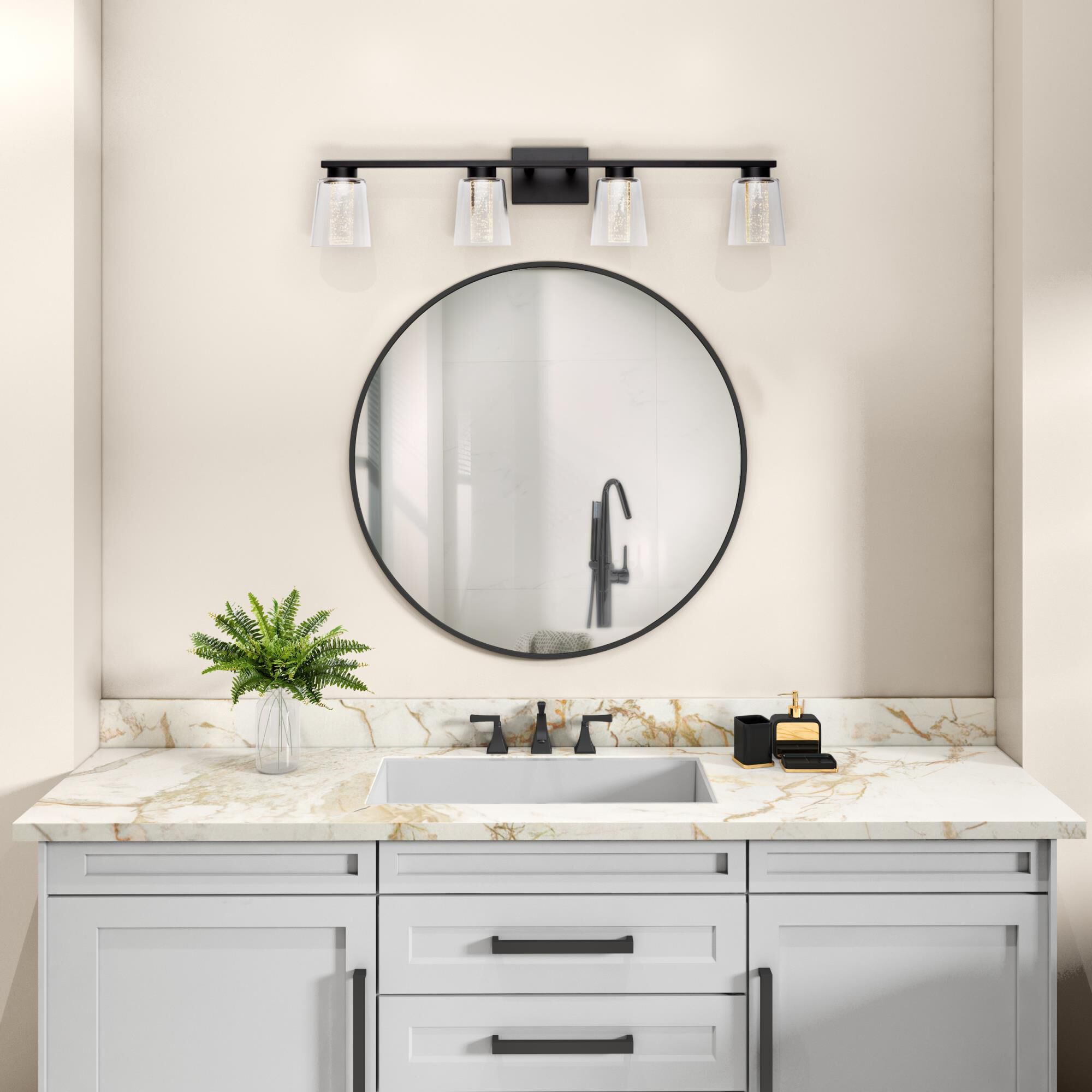 Dalton 33 Inch Bath Vanity Light by Artcraft