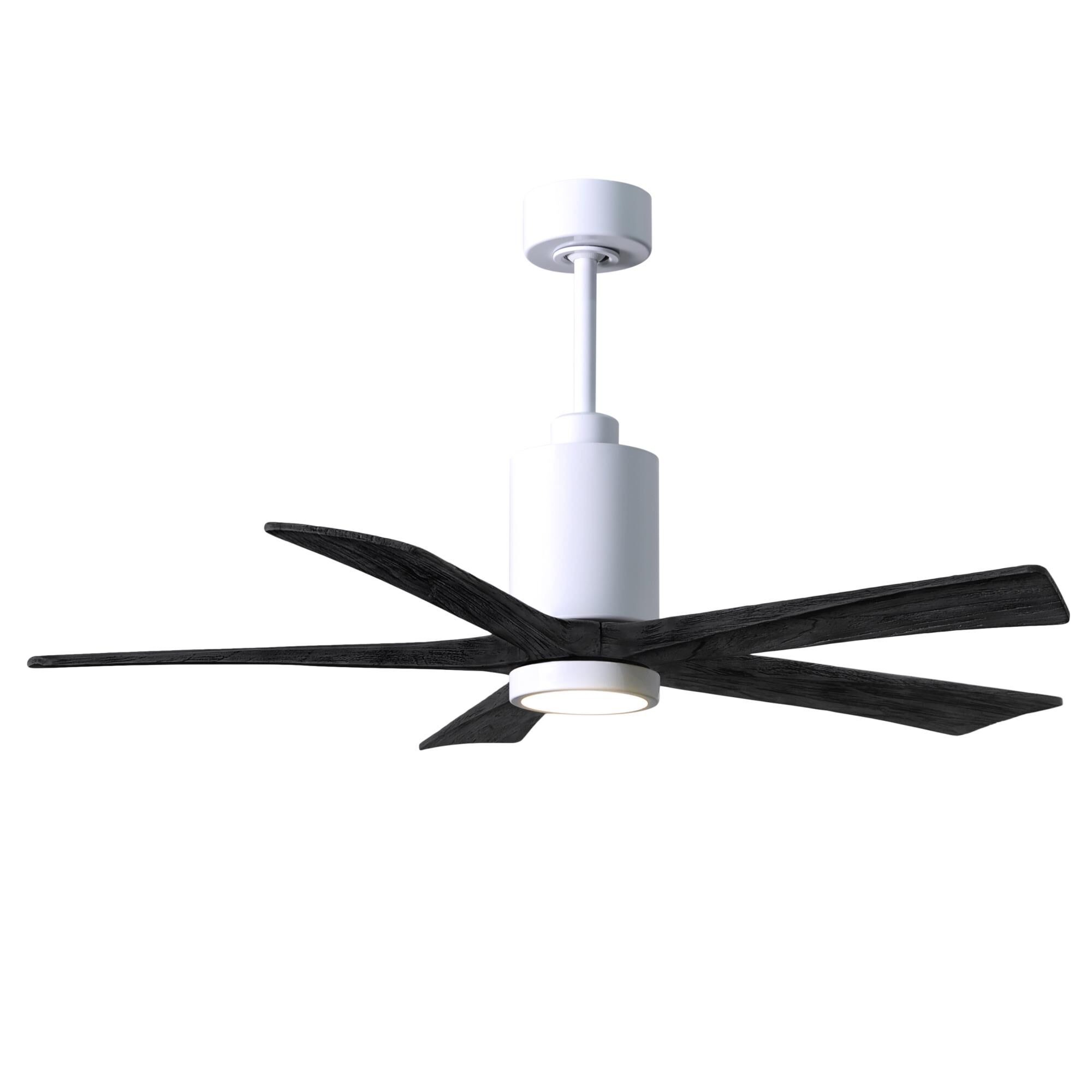 Patricia 52 Inch Ceiling Fan with Light Kit by Matthews Fan Company
