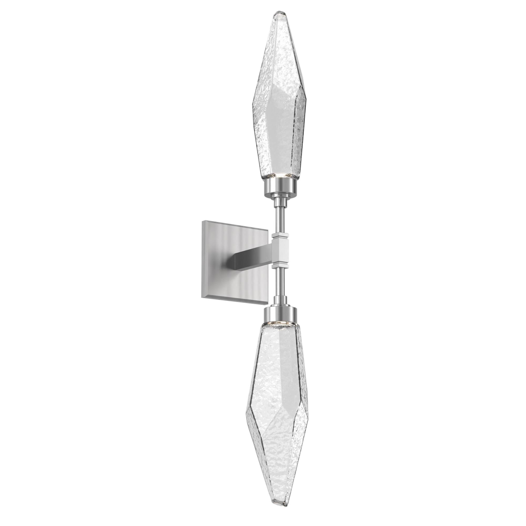 Rock Crystal 29 Inch LED Wall Sconce by Hammerton Studio