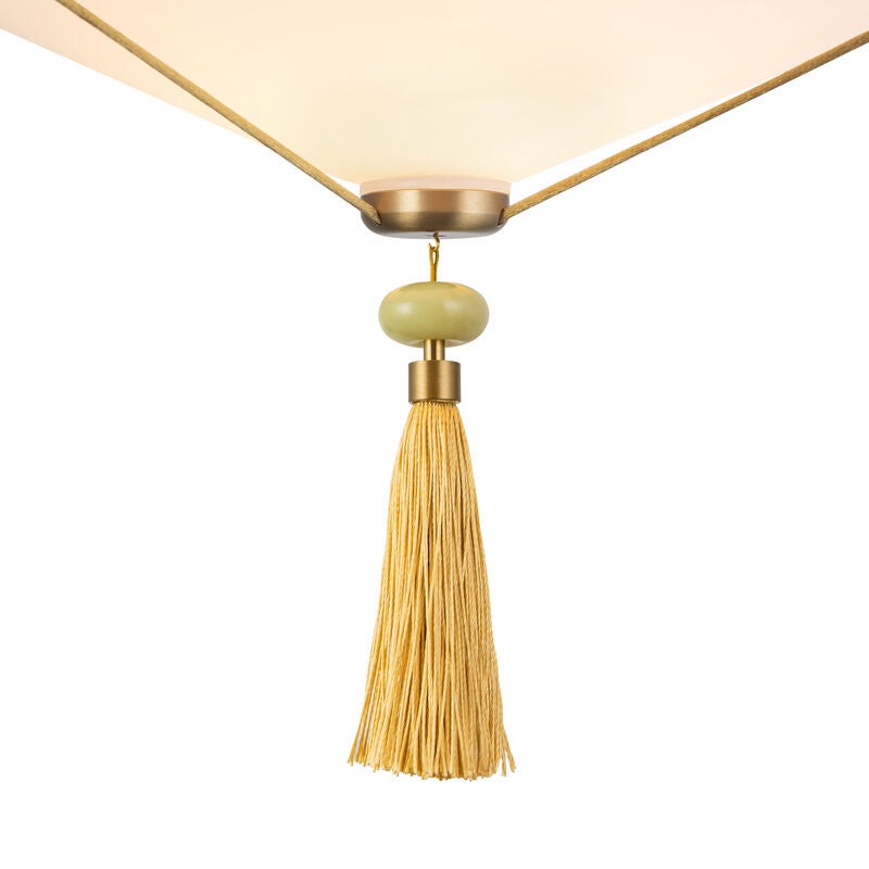 Peyton Fox Reeve 15 Inch Semi Flush Mount by Alora Mood