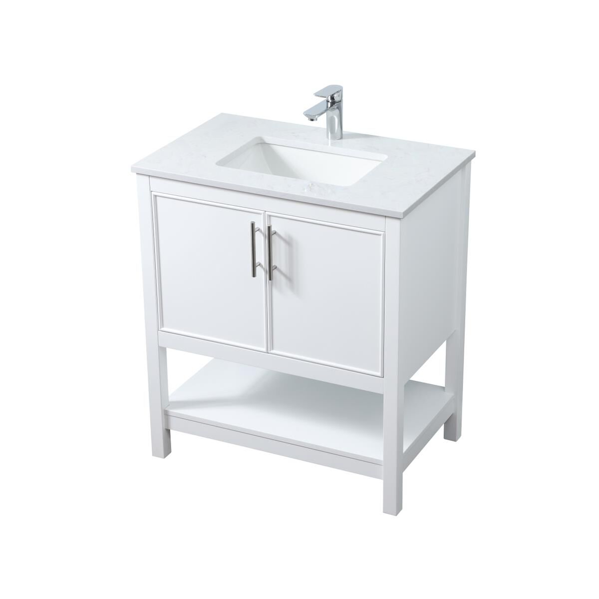 Everett 30 Inch Bath Vanity by Elegant Decor