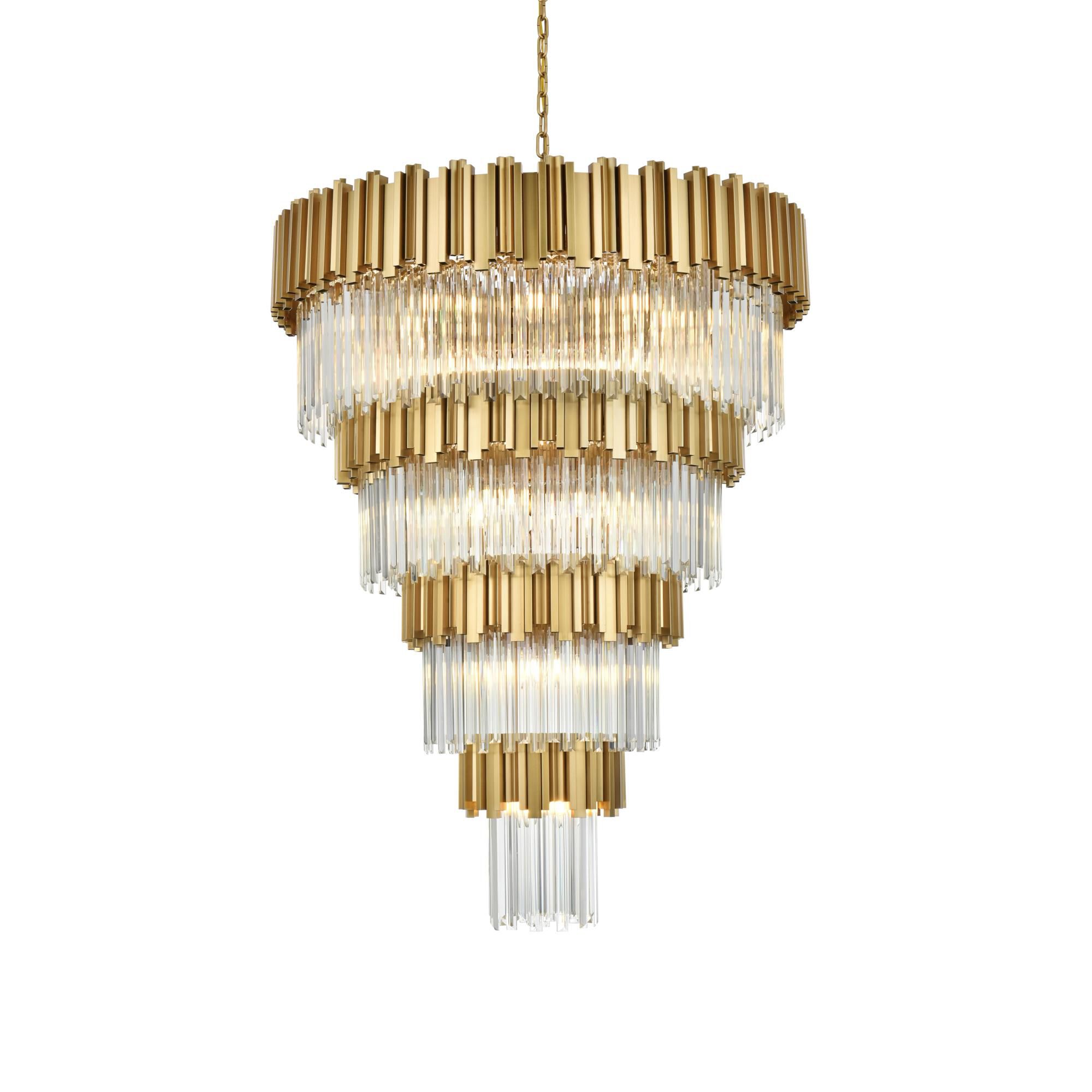 Willow 40 Inch Chandelier by Elegant Lighting
