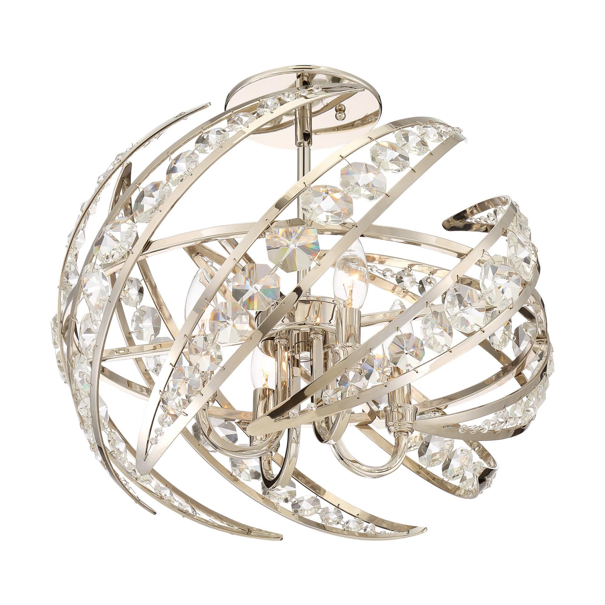 Shown in Polished Nickel finish