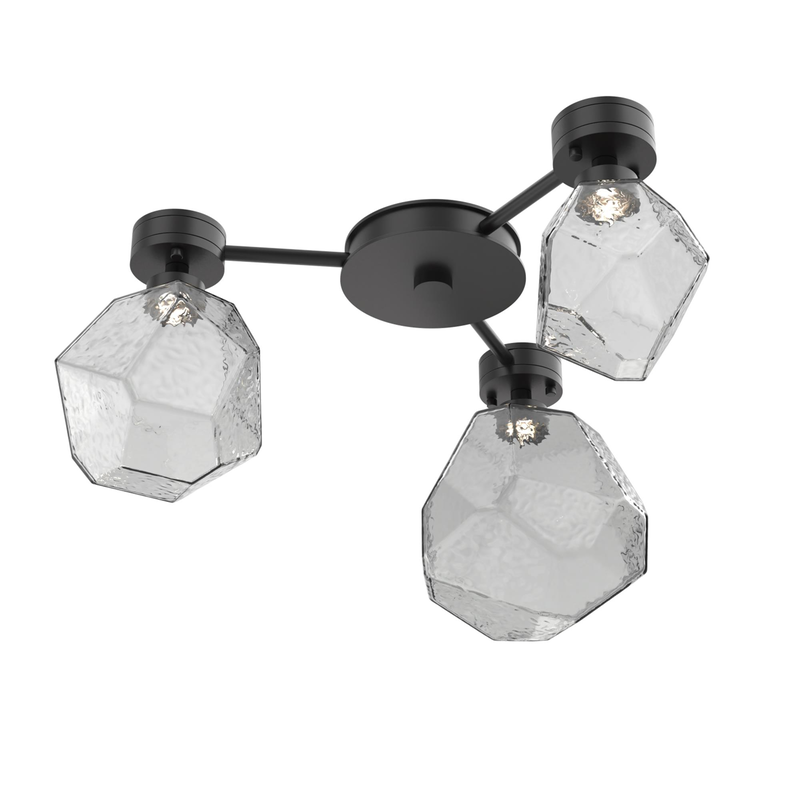 Levi Wilson Gem 24 Inch Semi Flush Mount by Hammerton Studio