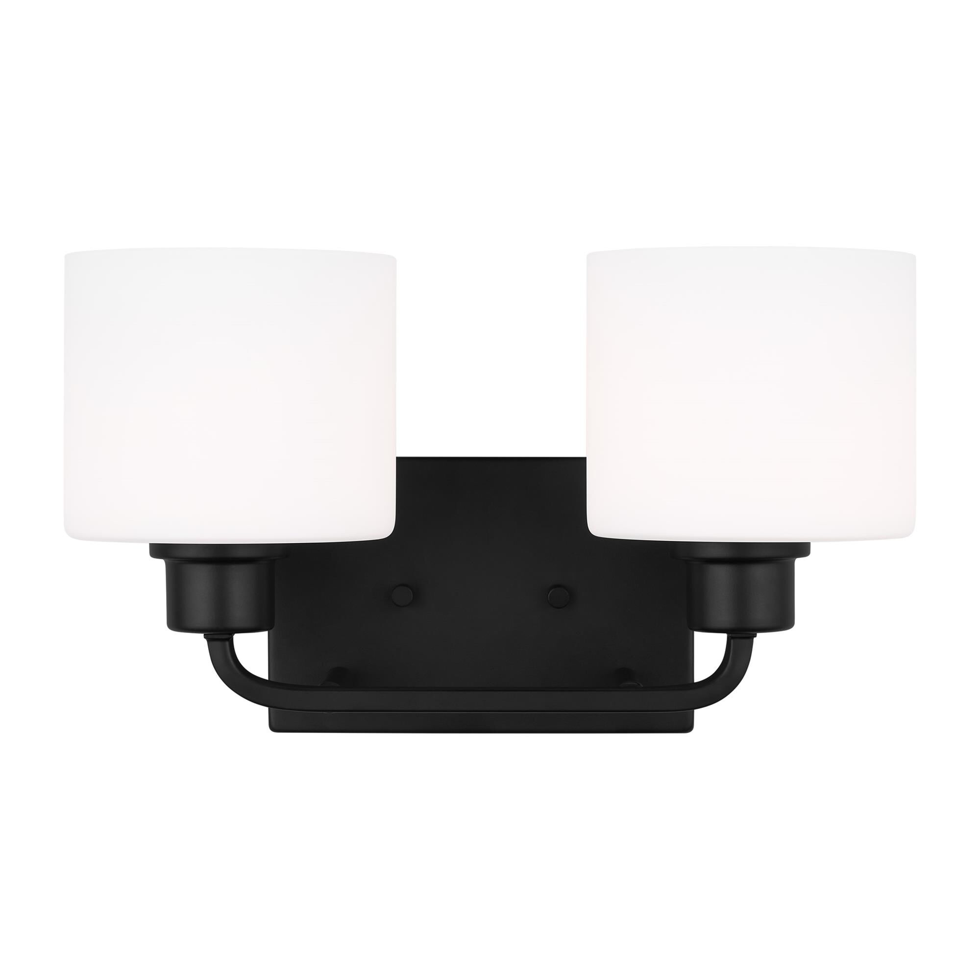 Shown in Midnight Black finish and Etched and White Inside glass