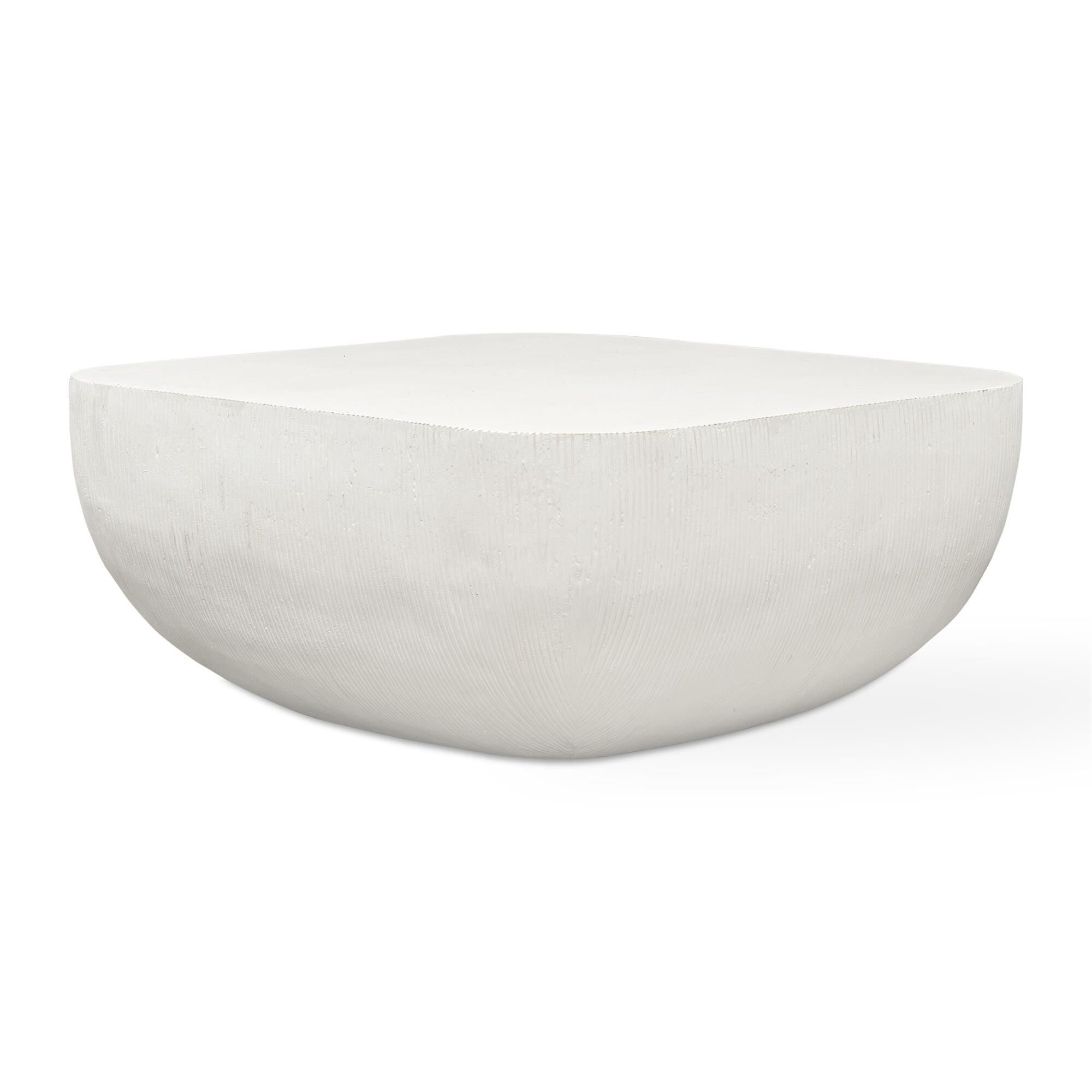 Shown in White finish