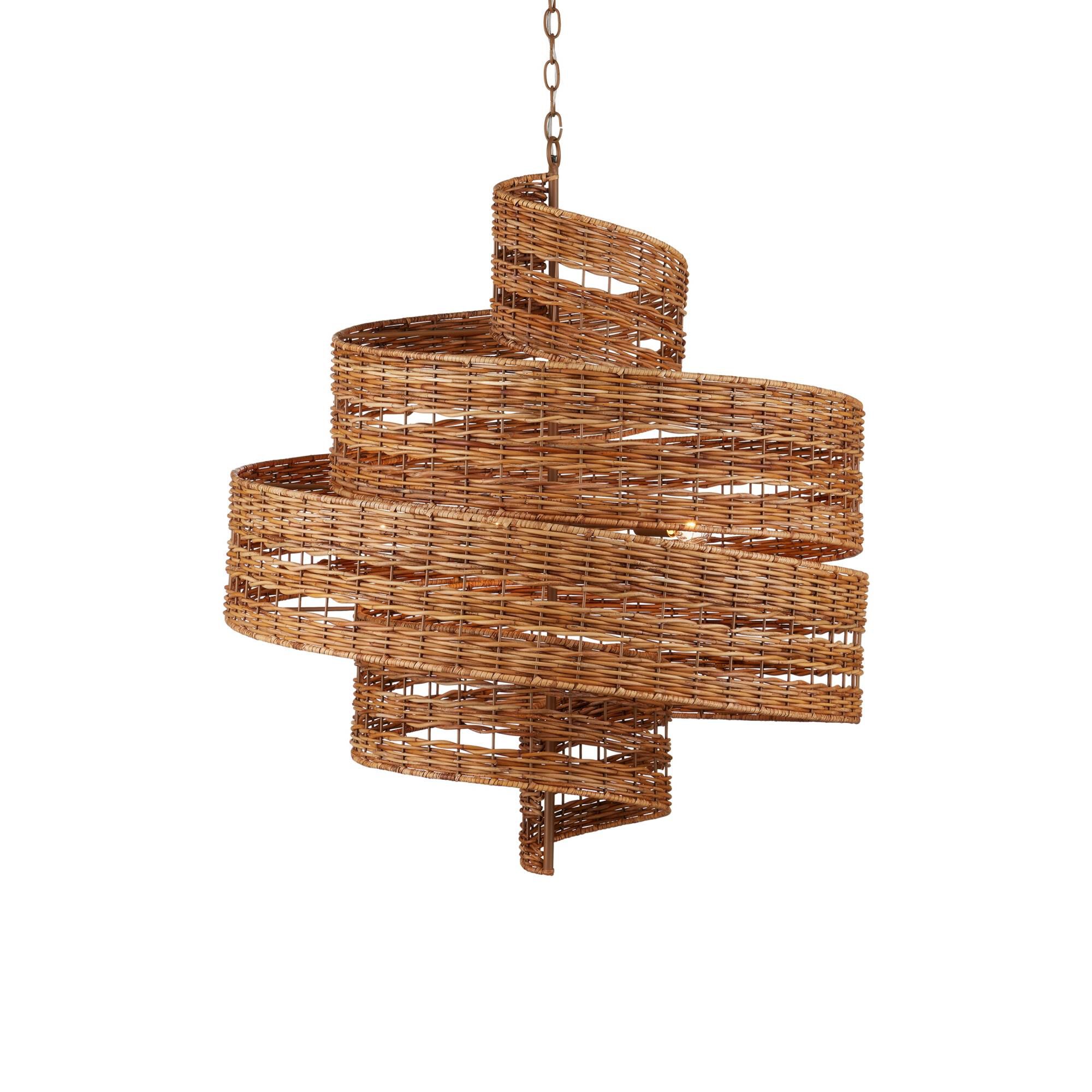 Hiroshi Koshitaka Saisei 32 Inch Chandelier by Currey and Company