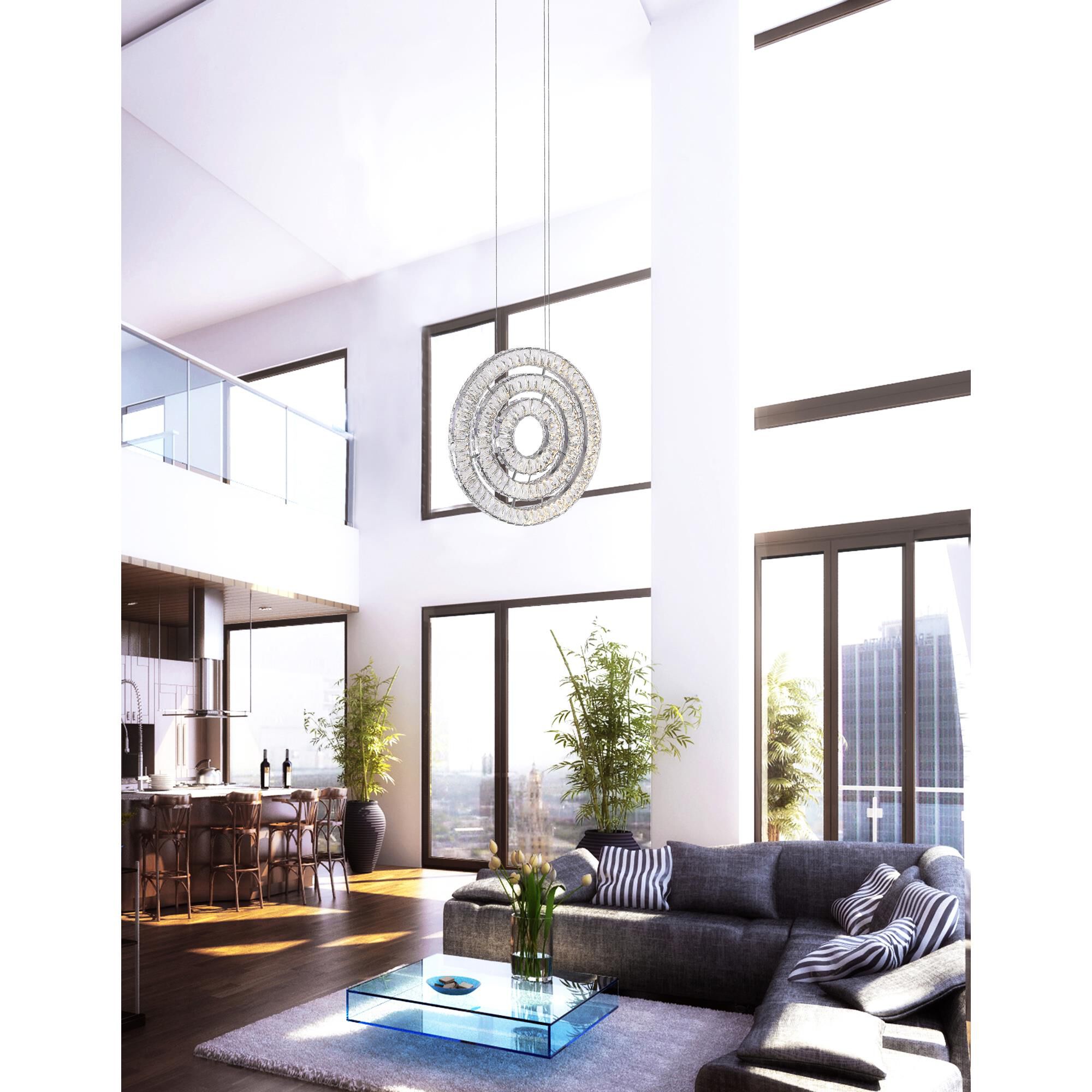 CWI Lighting Celina 20 Inch LED Large Pendant