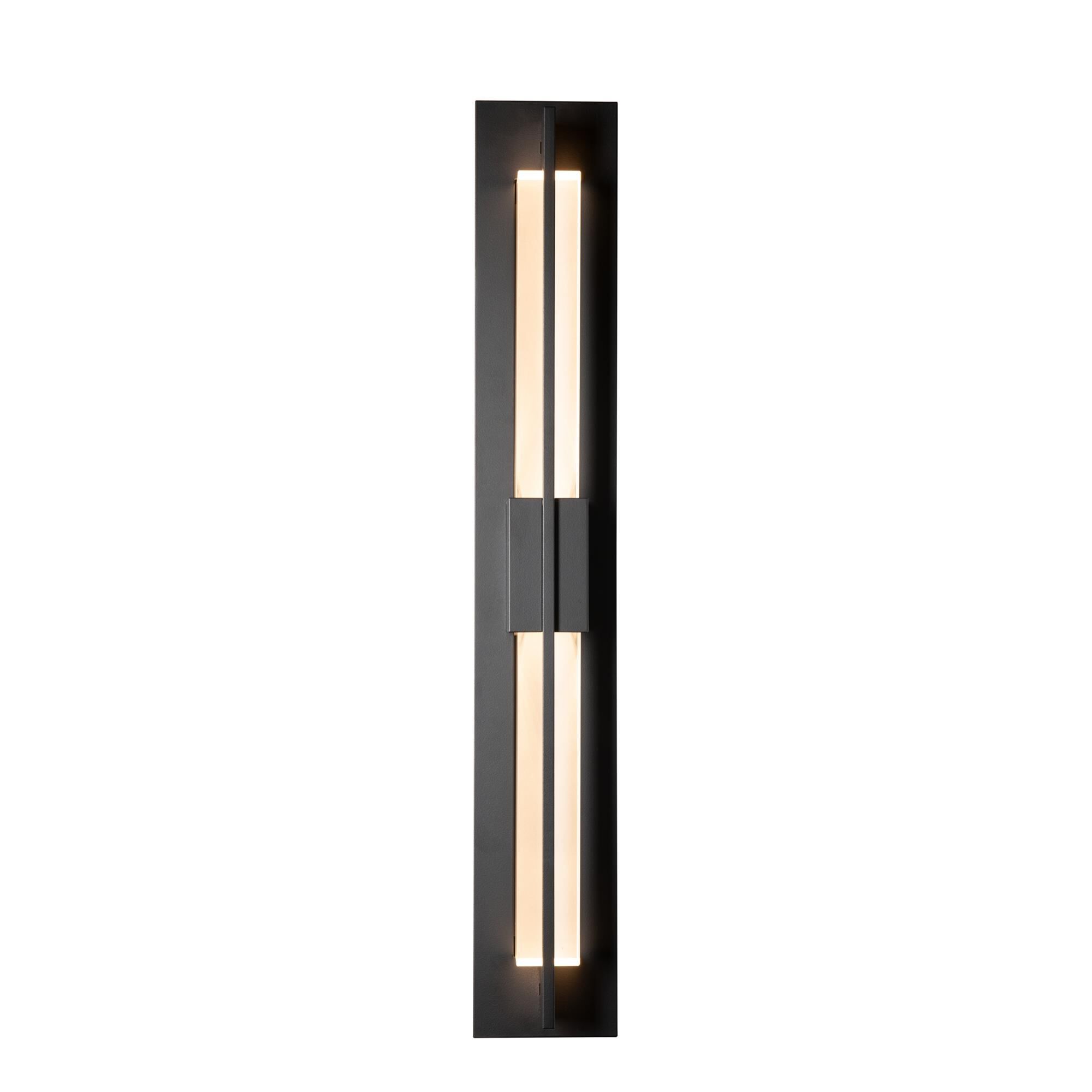 Double Axis 31 Inch Tall 2 Light LED Outdoor Wall Light by Hubbardton Forge