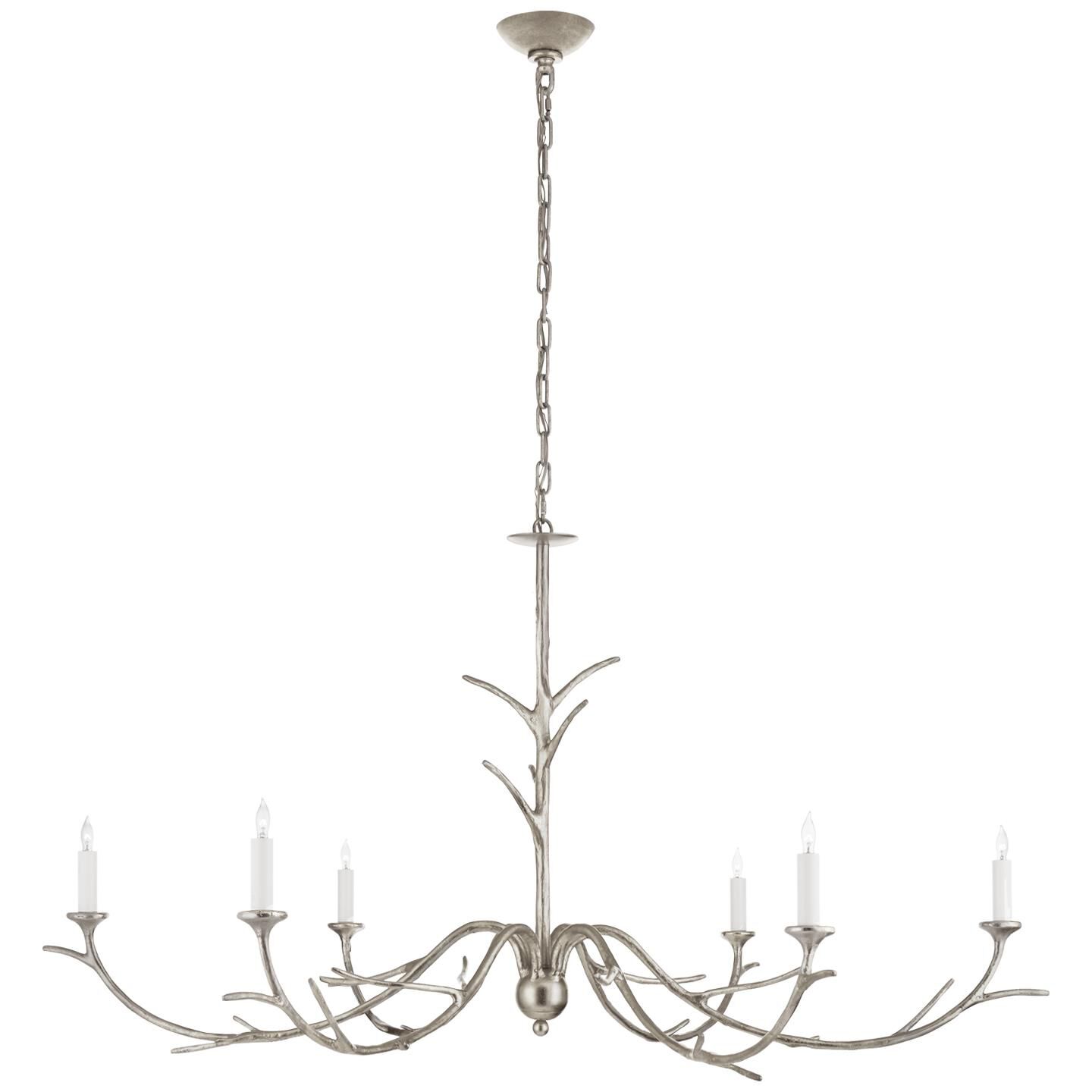 Julie Neill Iberia 57 Inch 6 Light Chandelier by Visual Comfort Signature Collection