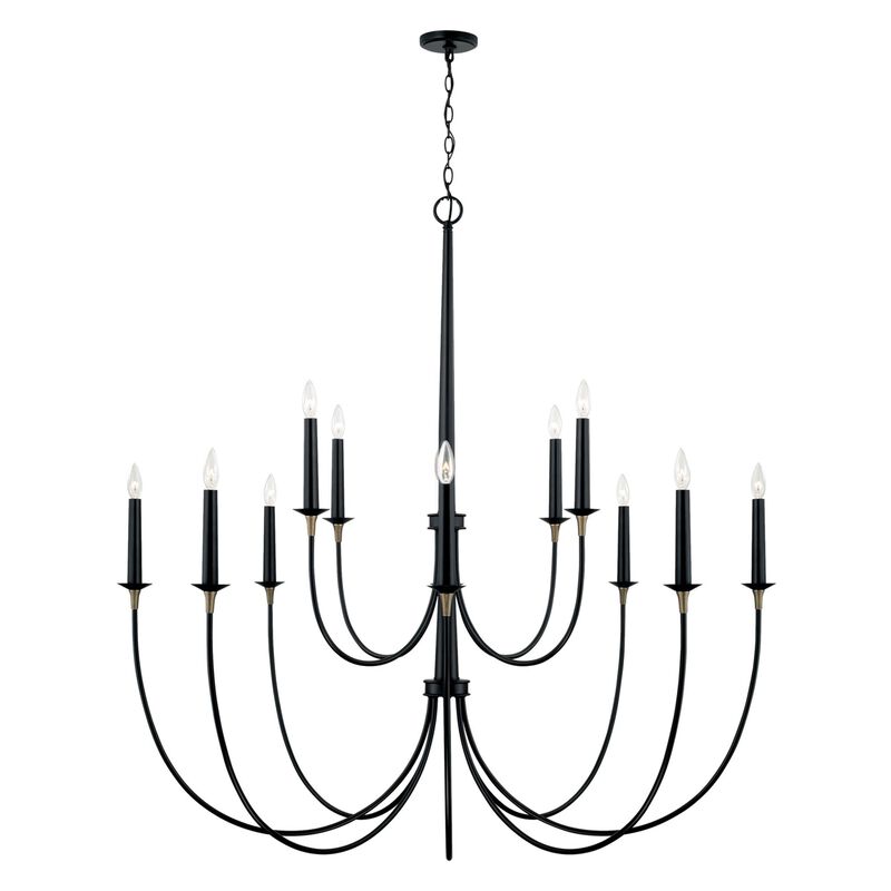 Amara 54 Inch 12 Light Chandelier by Capital Lighting Fixture Company