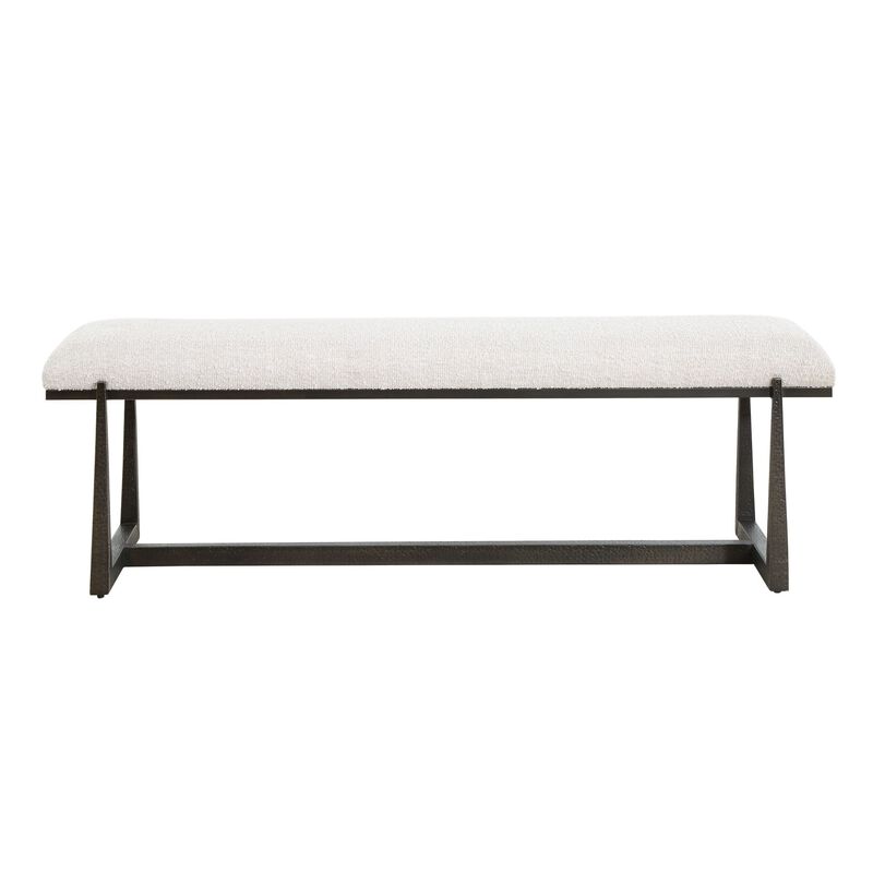 Midas 60 Inch Bench by Uttermost