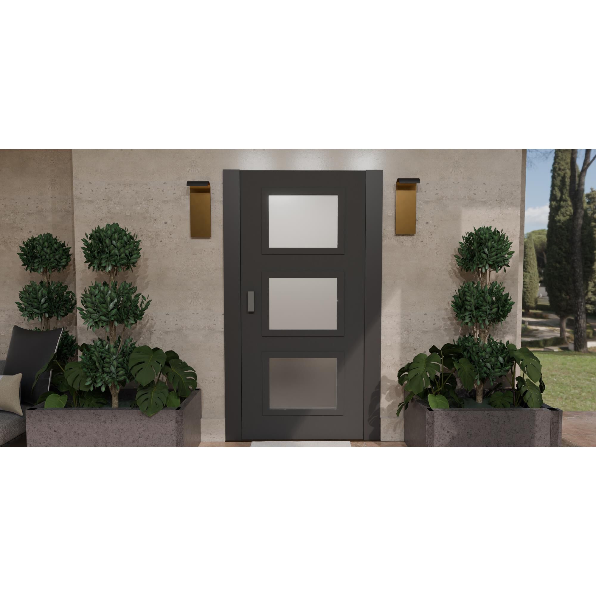 Lunar 6 Inch 1 Light Outdoor Wall Light by Quoizel