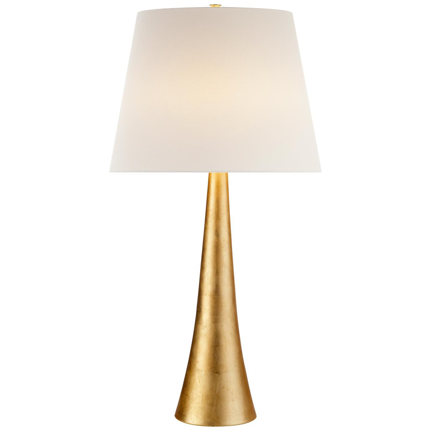 Shown in Gild finish and Linen shade