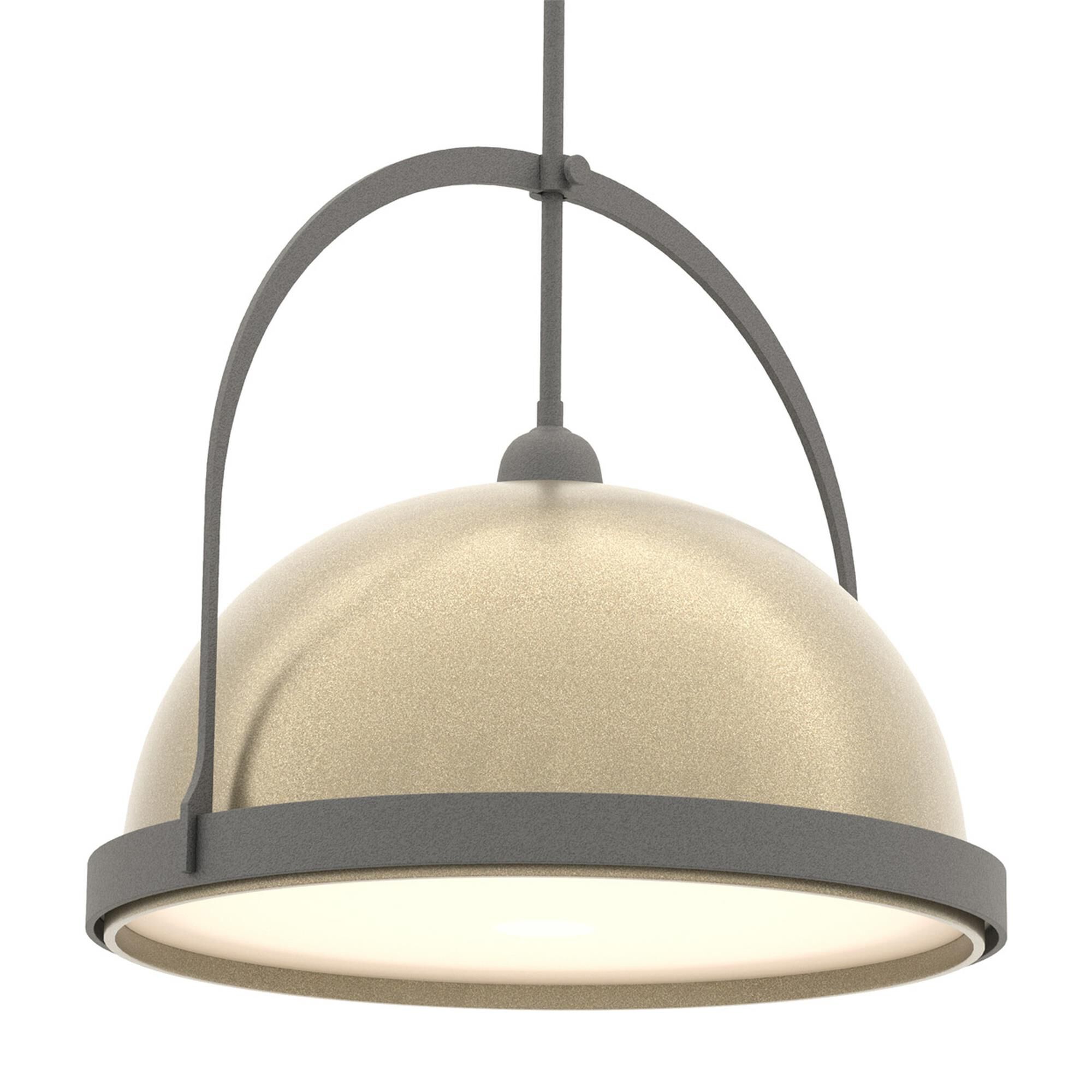 Shown in Natural Iron finish and Soft Gold accent