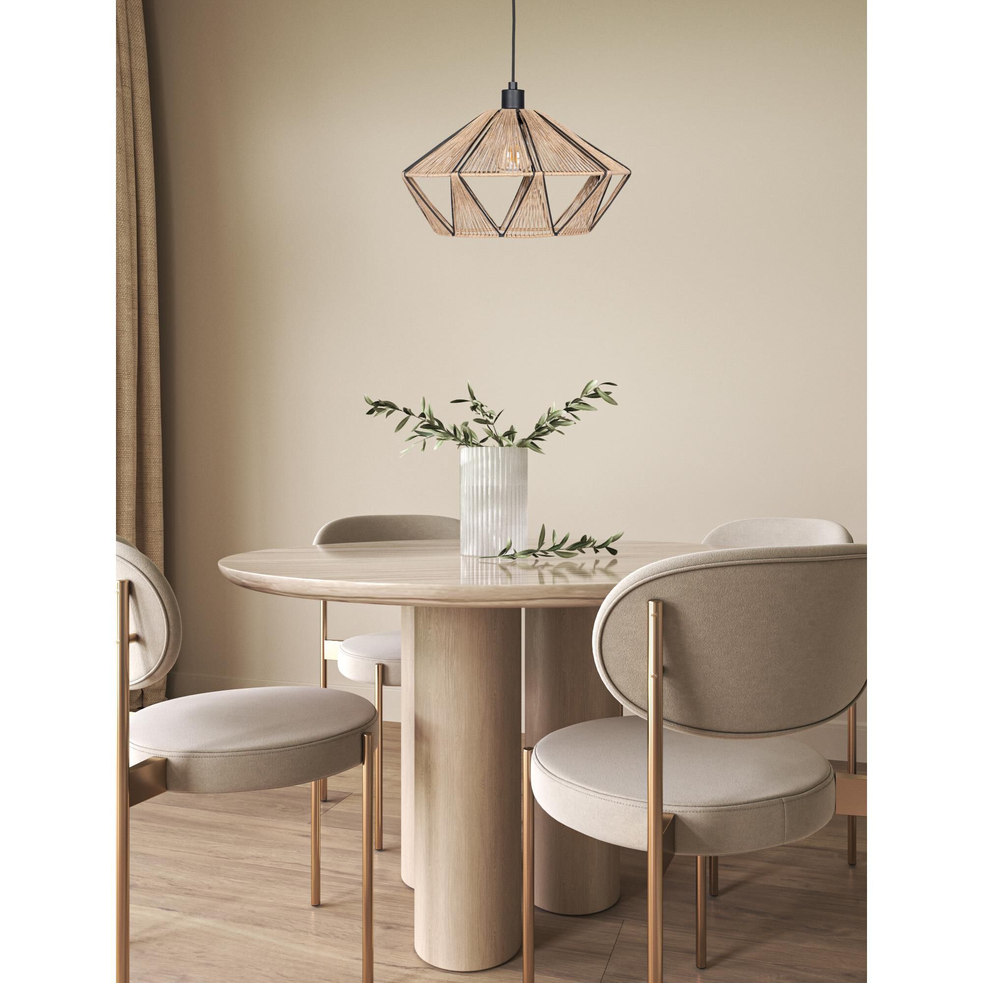 Eglo Lighting Adwickle 17 Inch Large Pendant