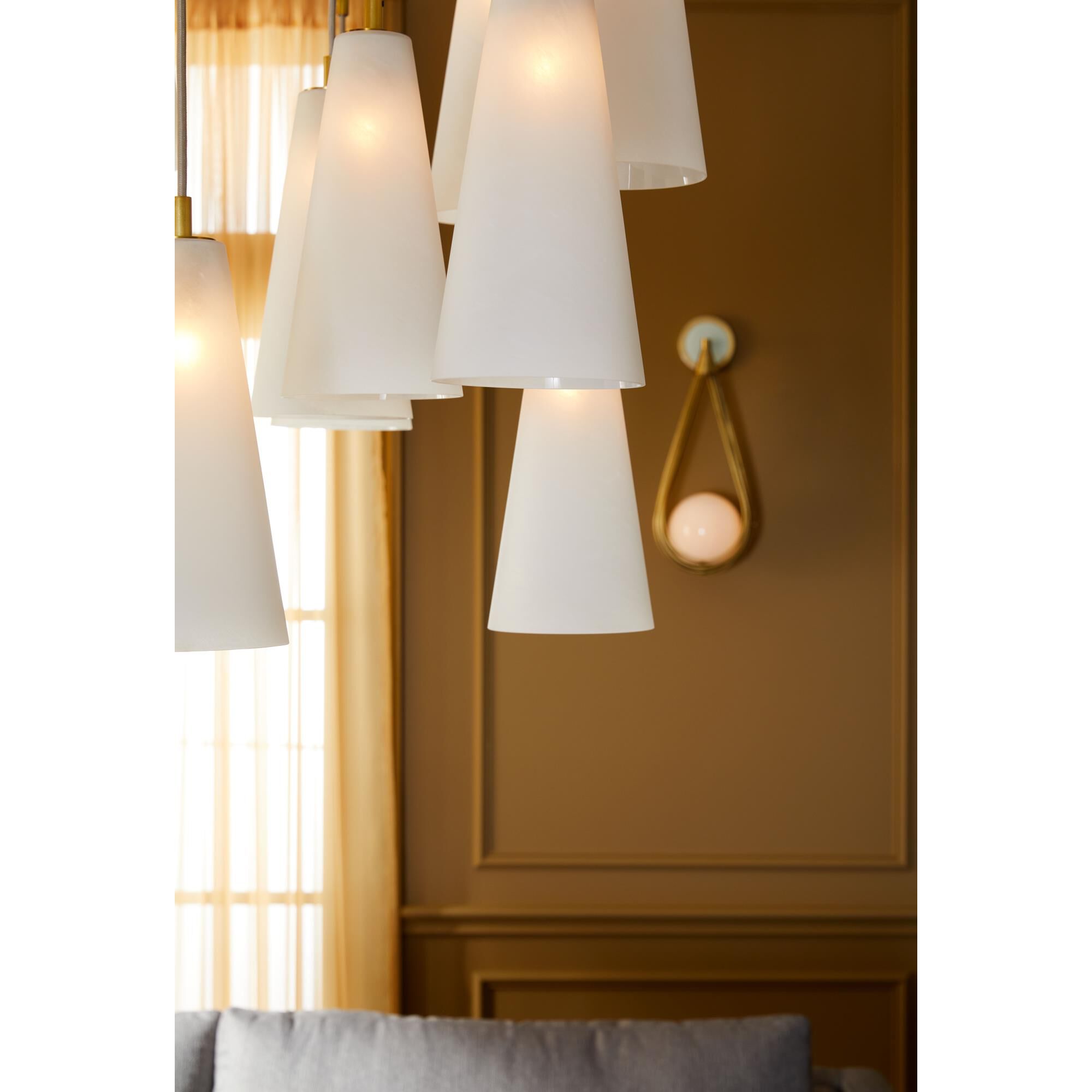 Mika 41 Inch 18 Light Chandelier by Arteriors Home