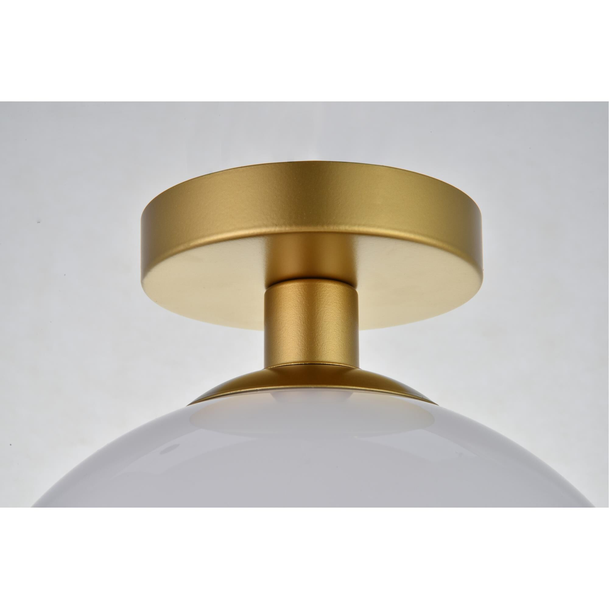 Baxter 10 Inch Semi Flush Mount by Elegant Lighting