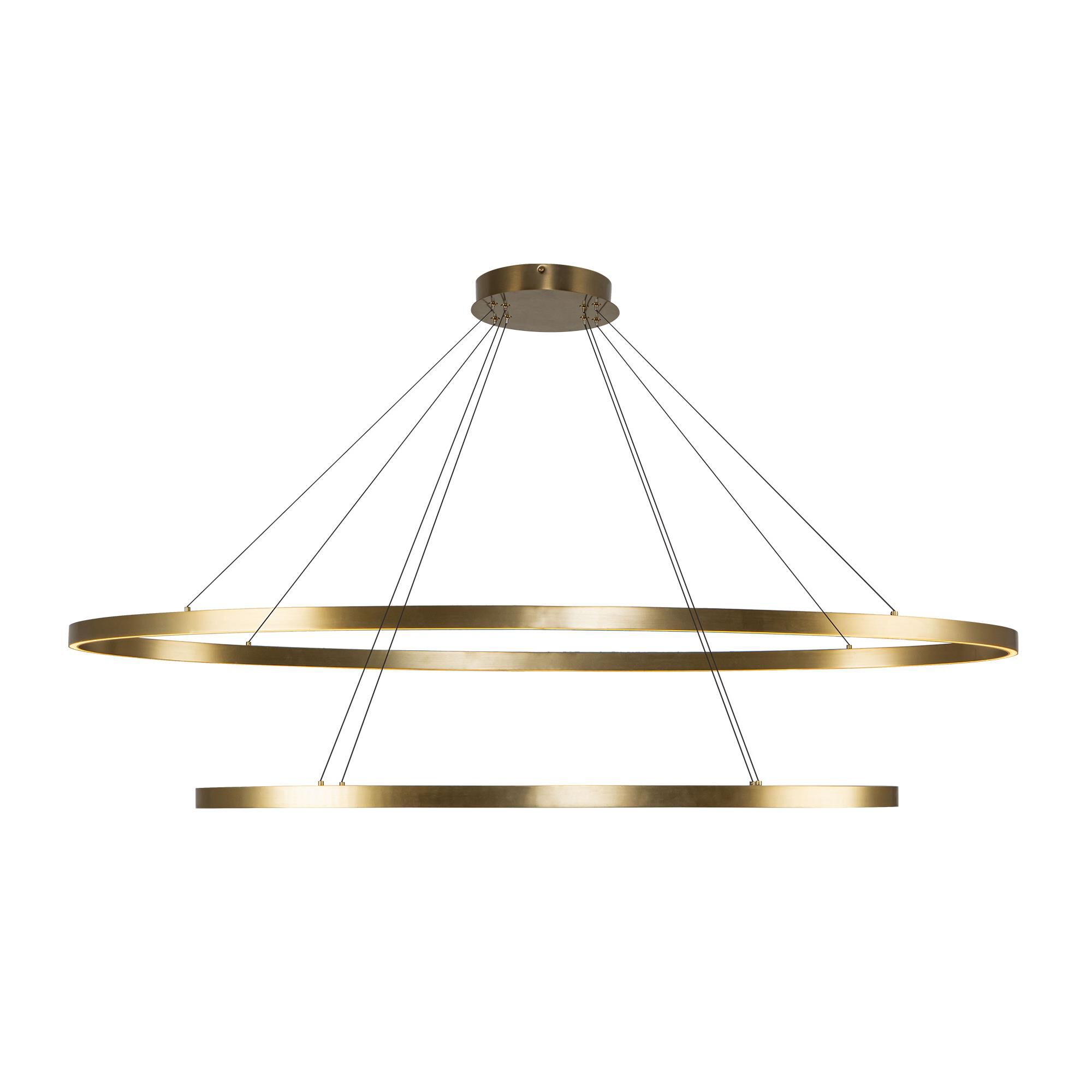 Shown in Brushed Gold finish