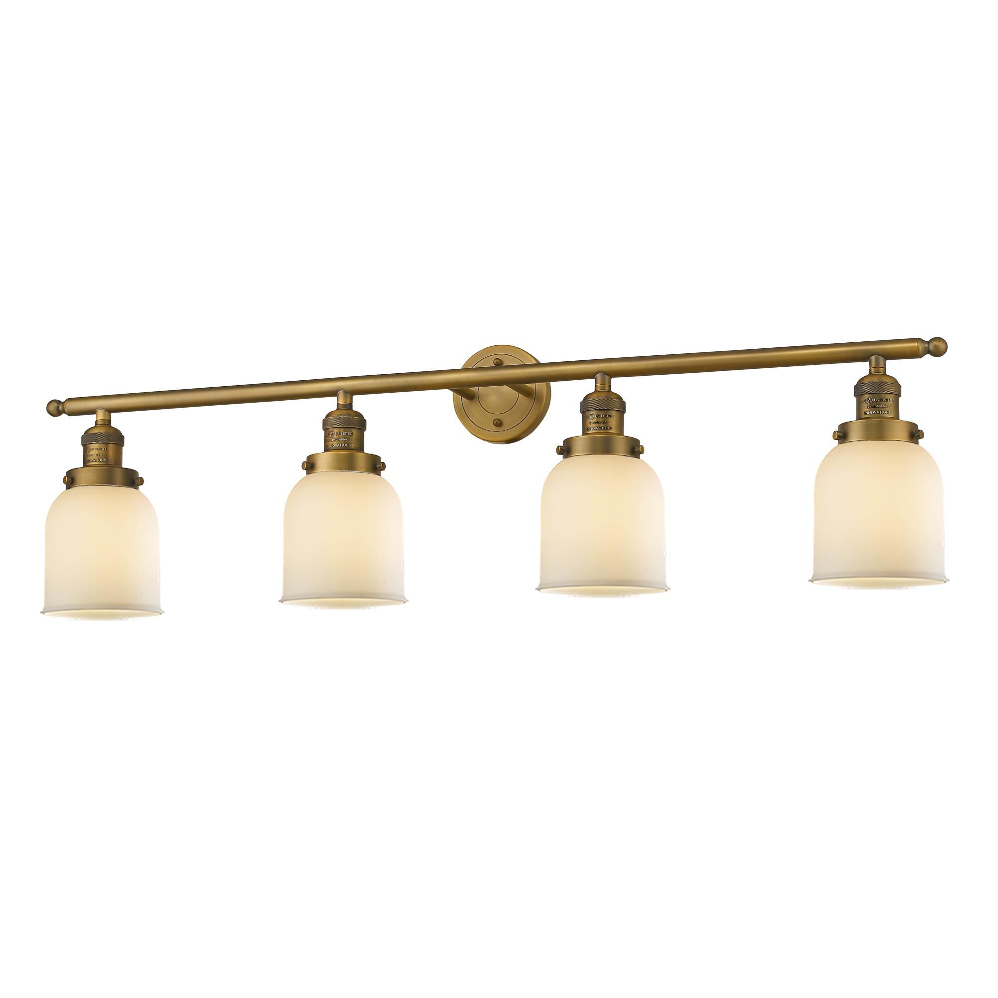 Bruno Marashlian Small Bell 42 Inch 4 Light Bath Vanity Light by Innovations Lighting