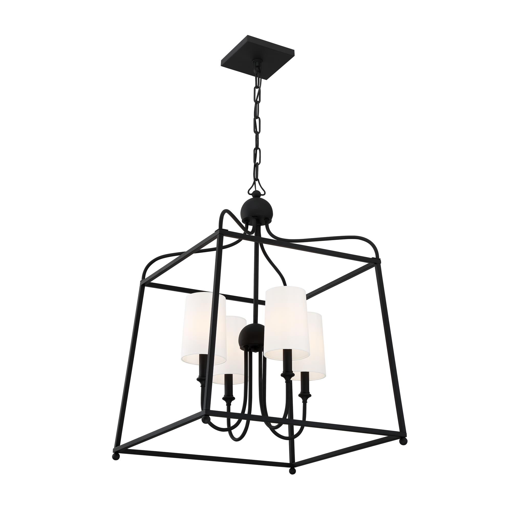 Sylvan 21 Inch 4 Light Mini Chandelier by Crystorama