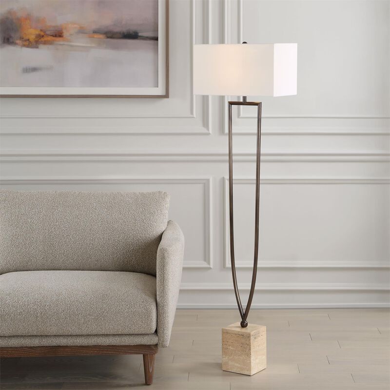 Renee Wightman Fork In The Road 64 Inch Floor Lamp by Uttermost