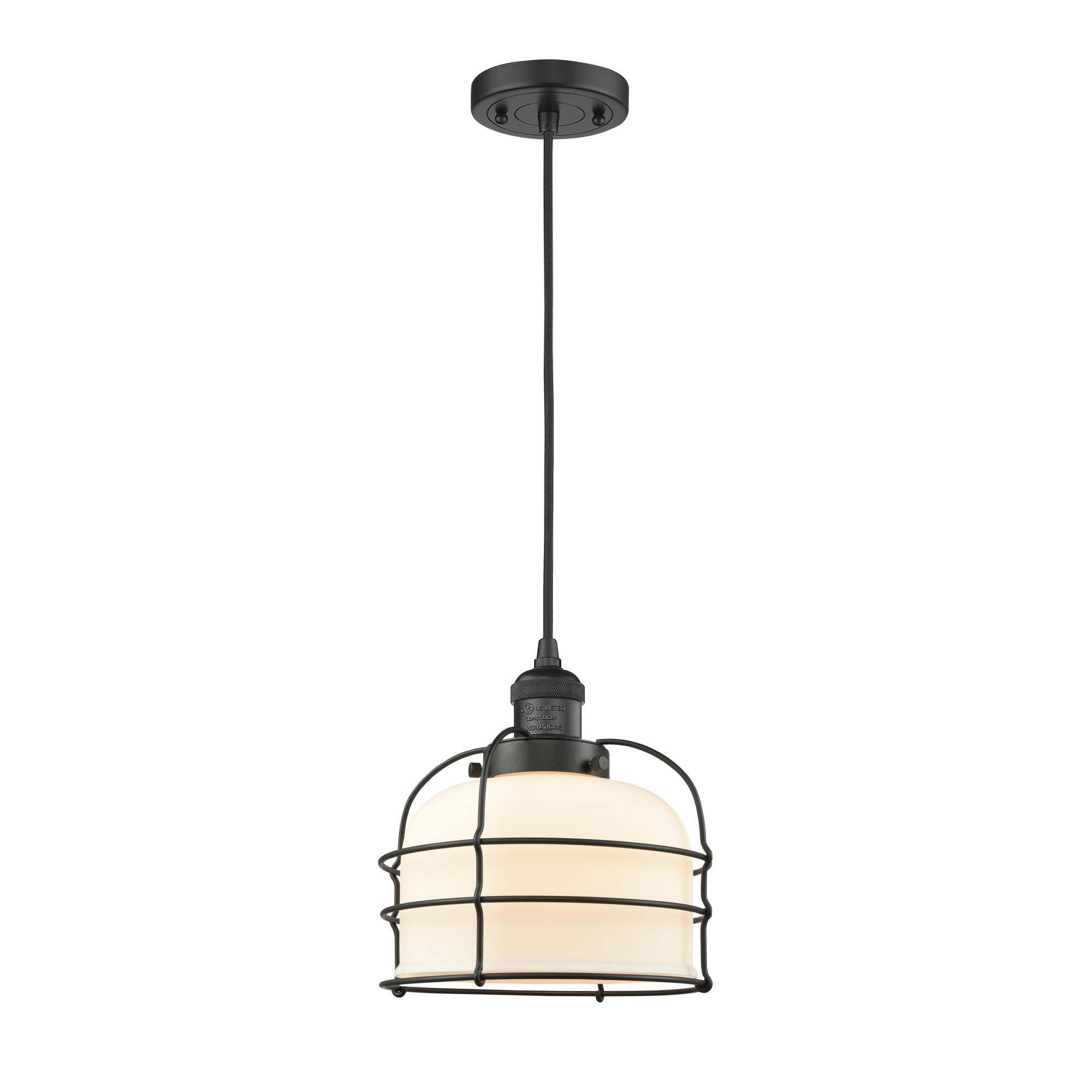 Innovations Lighting Bruno Marashlian Large Bell Cage 9 Inch Mini Pendant