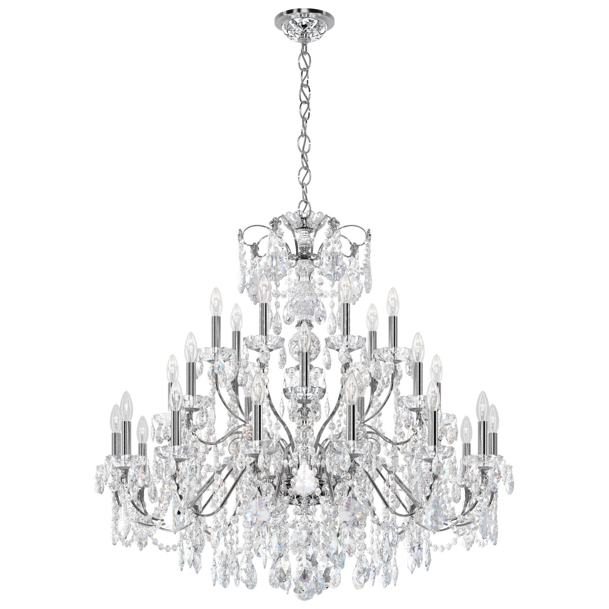 Century 42 Inch 28 Light Chandelier by Schonbek