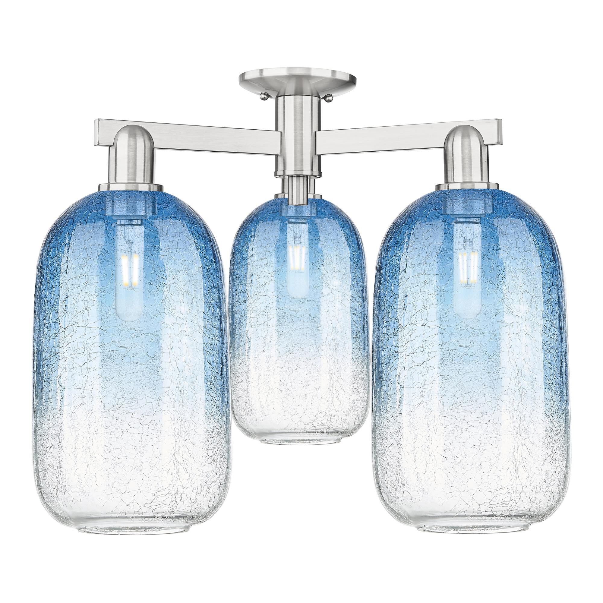 Bruno Marashlian Brookhaven Cloche 25 Inch Semi Flush Mount by Innovations Lighting