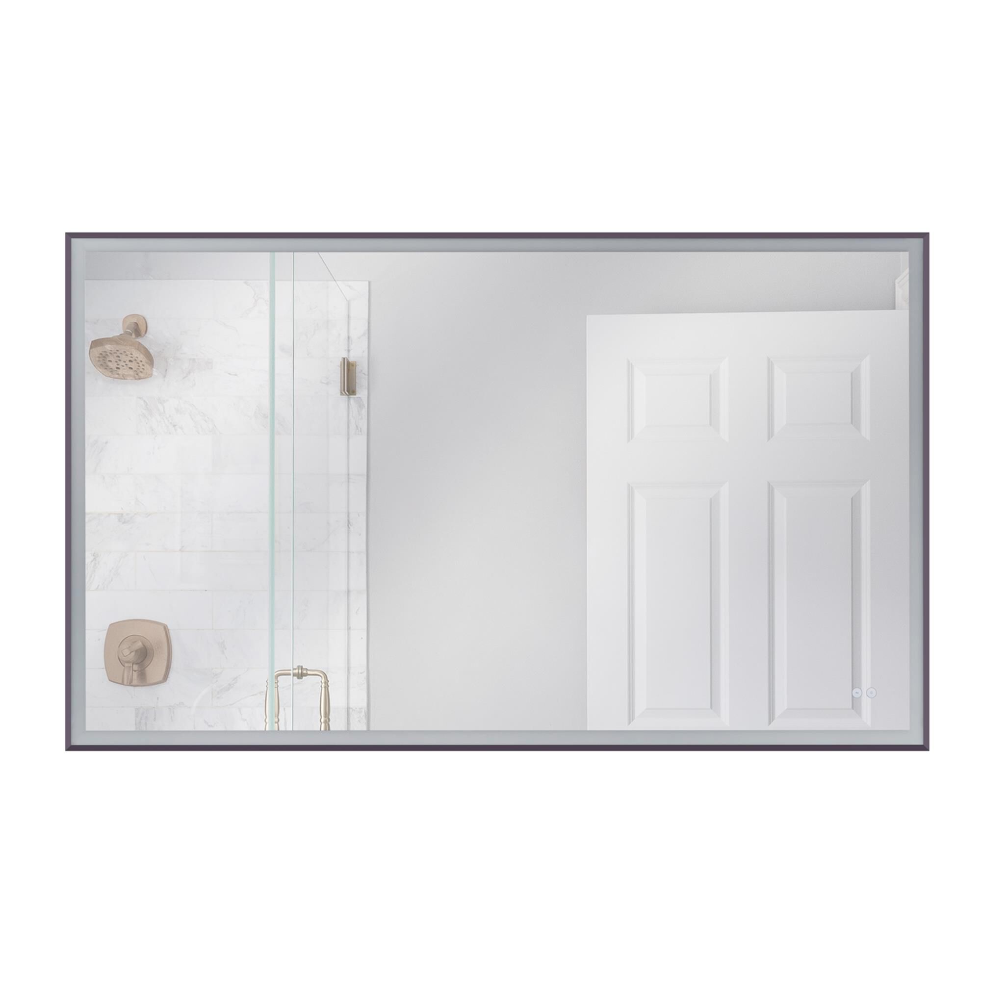 Framed,LED 60 Inch LED Lighted Mirror,