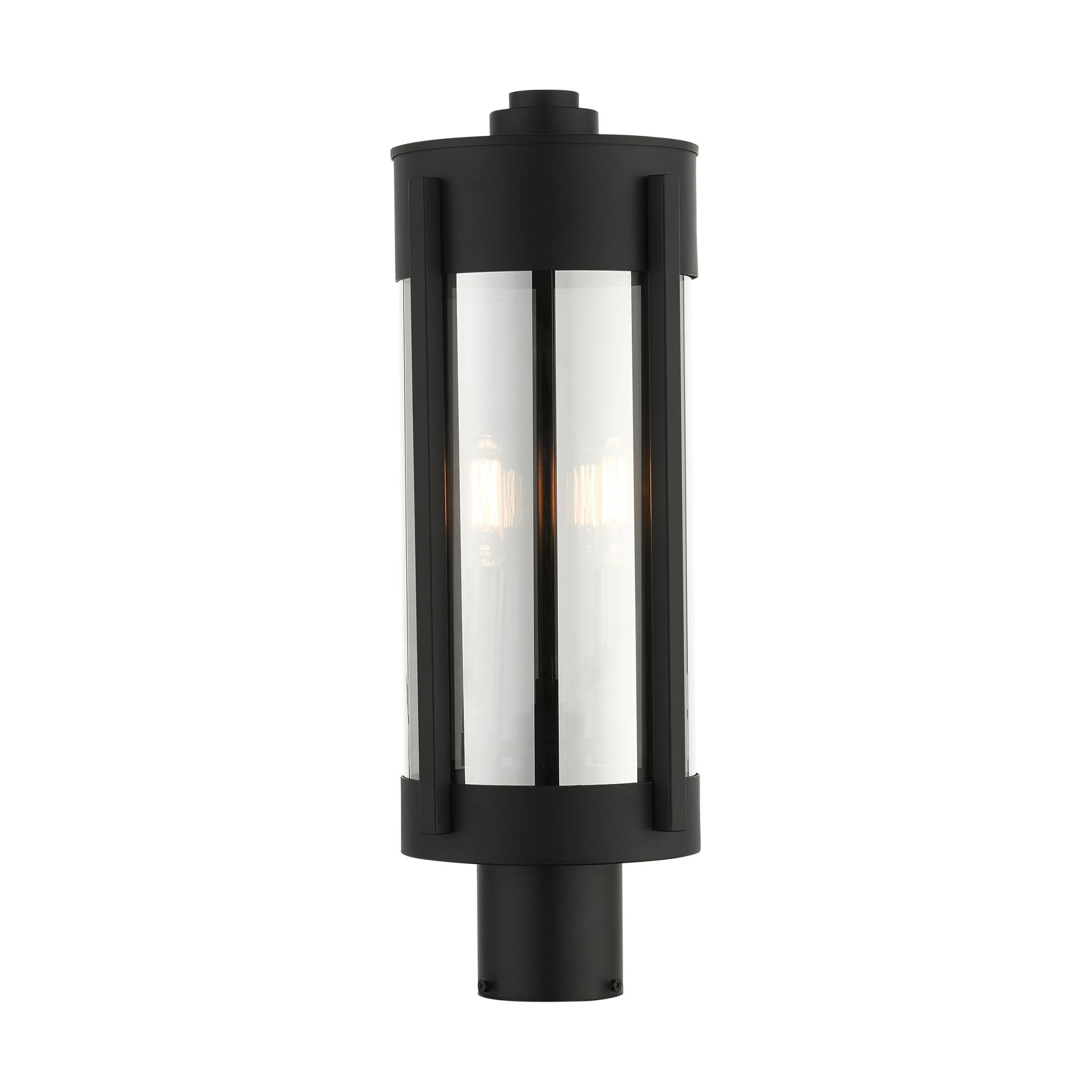 Shown in Black With Brushed Nickel Candles finish and Electrical Plated Smoke glass and Electrical Plated Smoke Glass shade