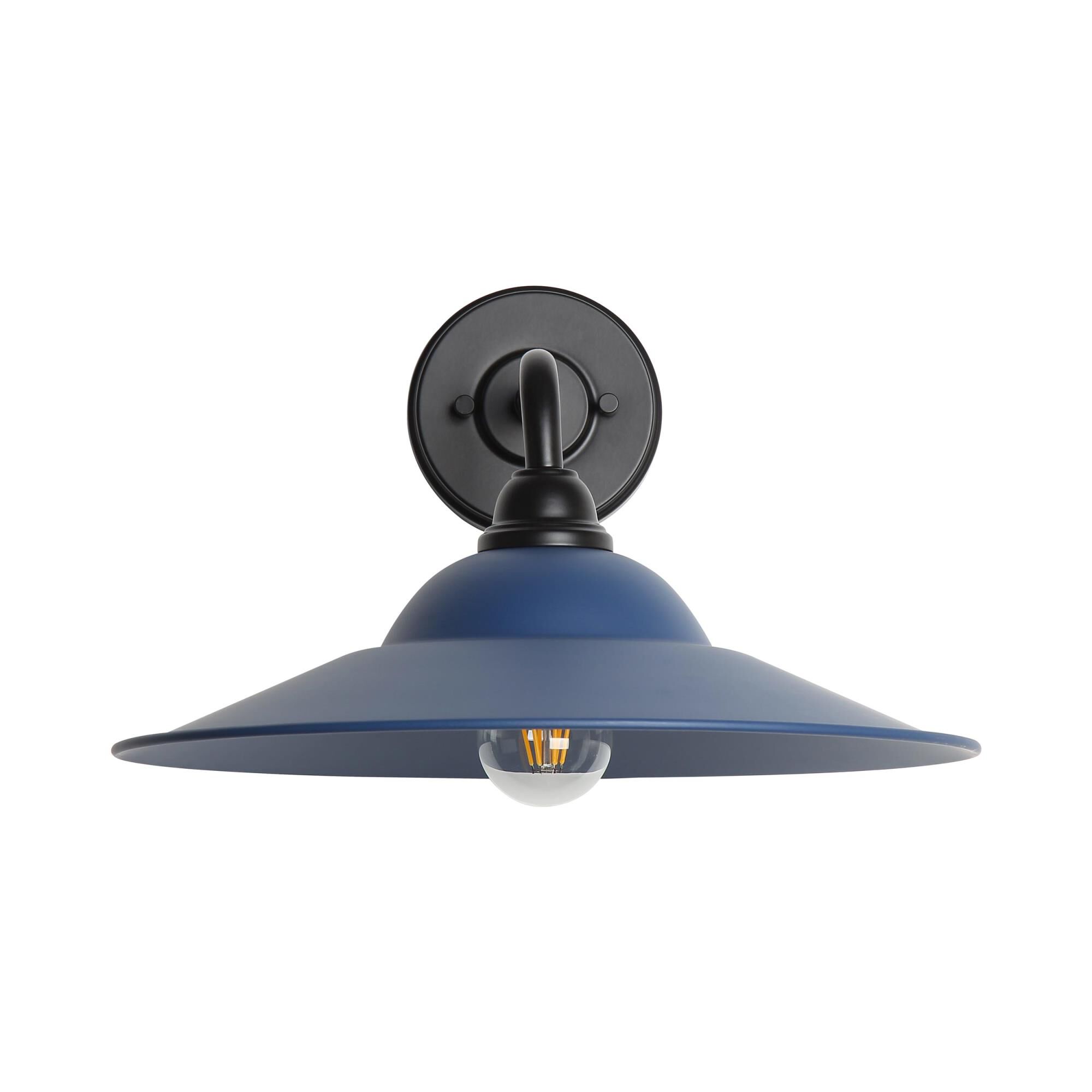 Shown in Matte Black finish and Matte Blue shade