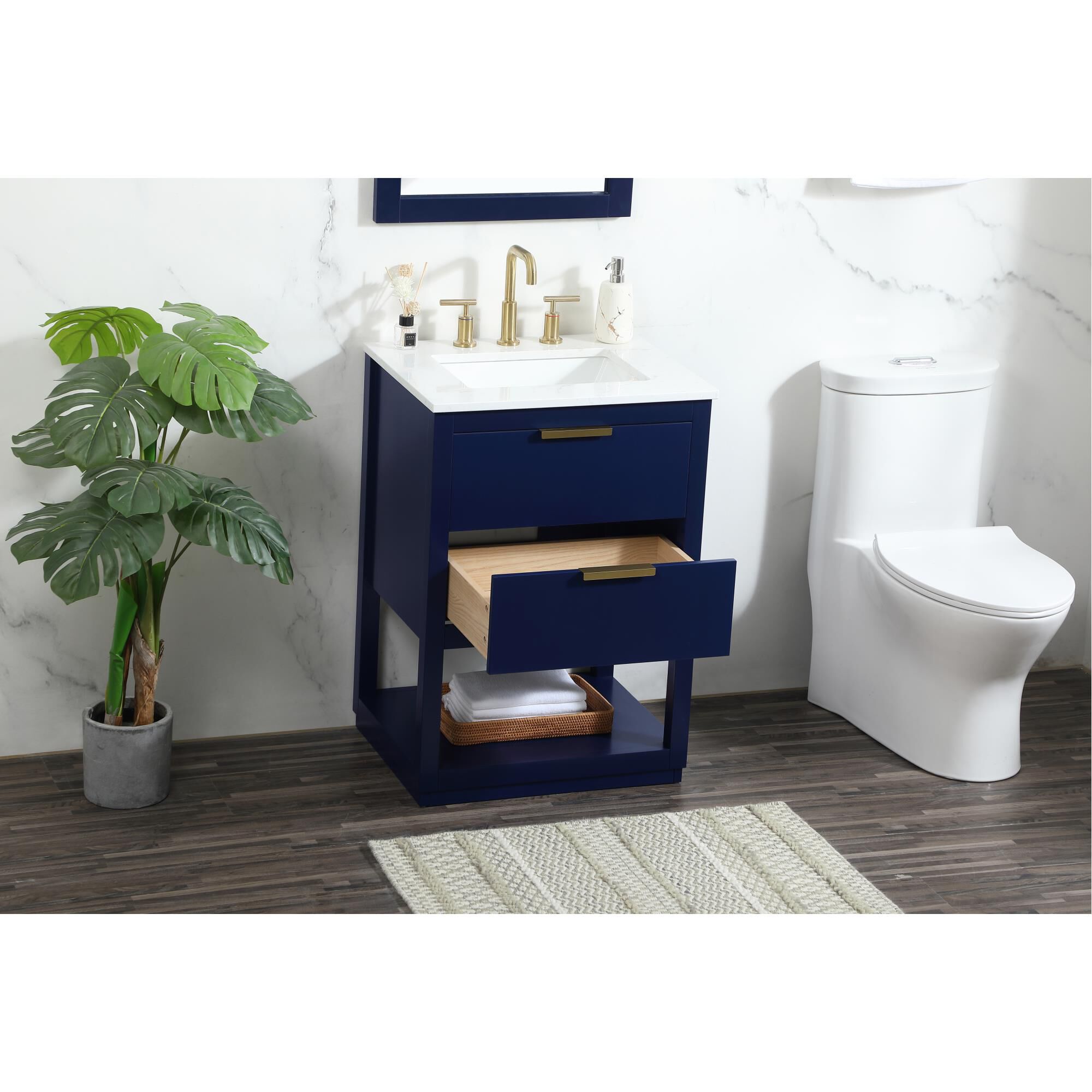 Larkin 24 Inch Bath Vanity by Elegant Decor