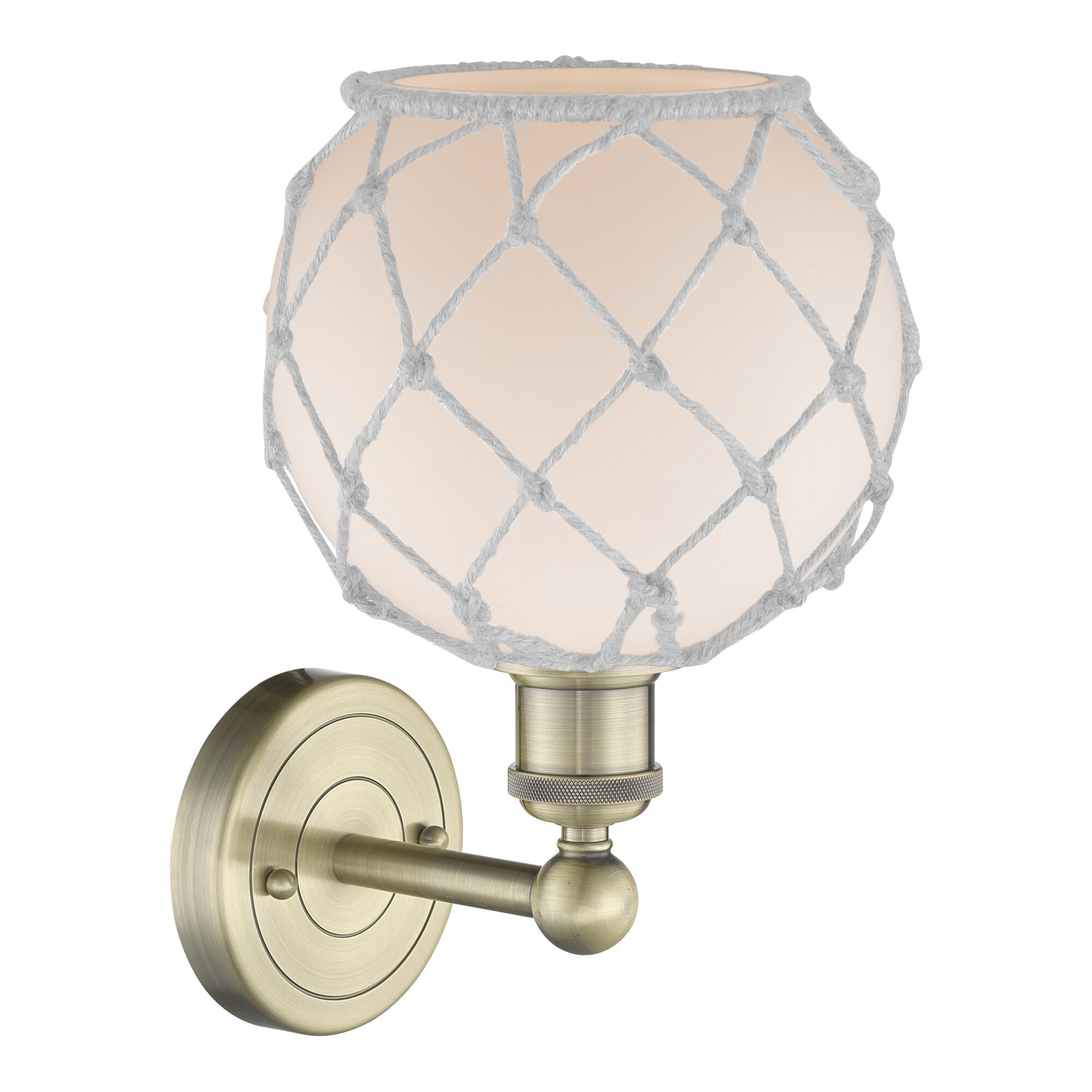 Bruno Marashlian Farmhouse Rope 12 Inch Wall Sconce by Innovations Lighting