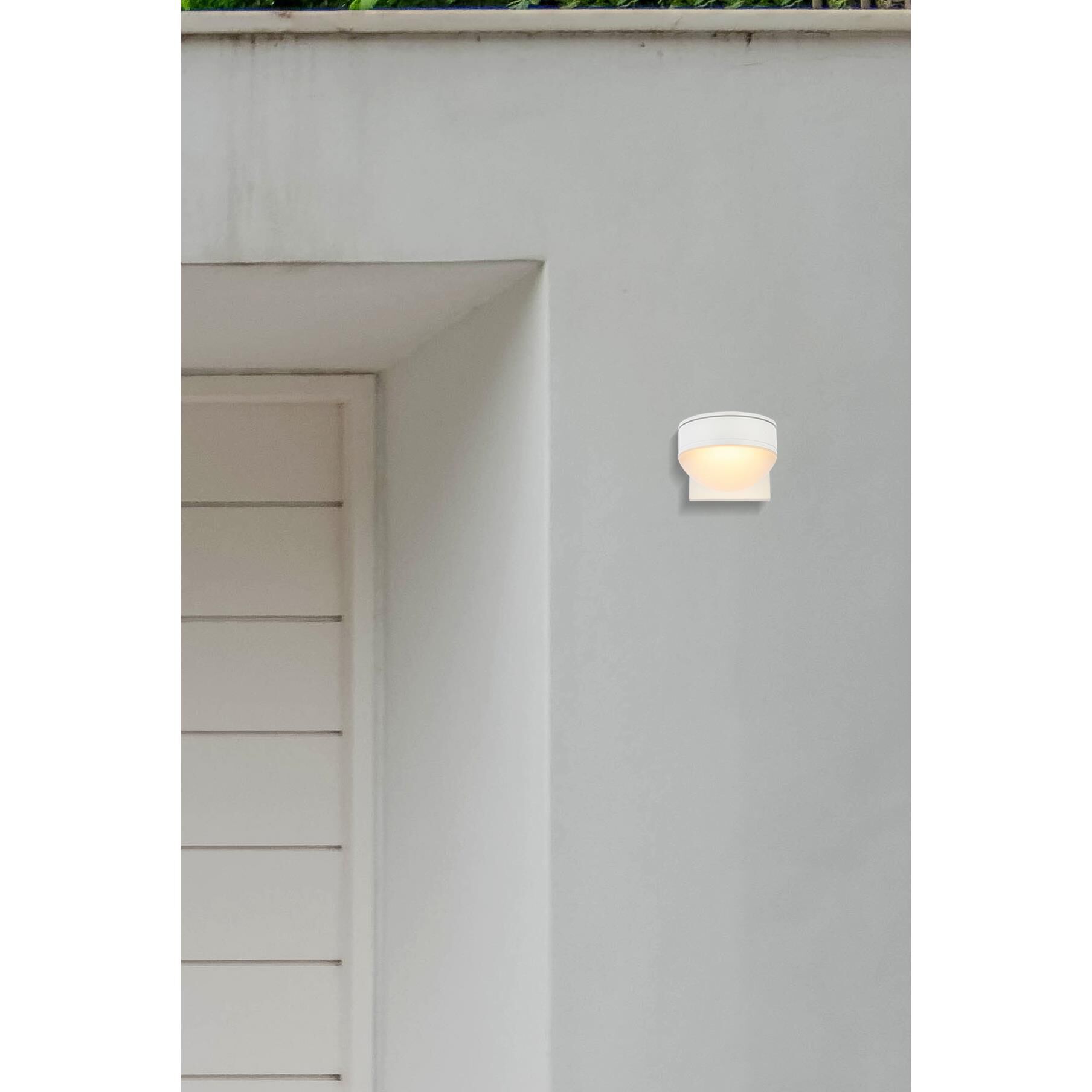 Elegant Lighting Raine 5 Inch Tall LED Outdoor Wall Light
