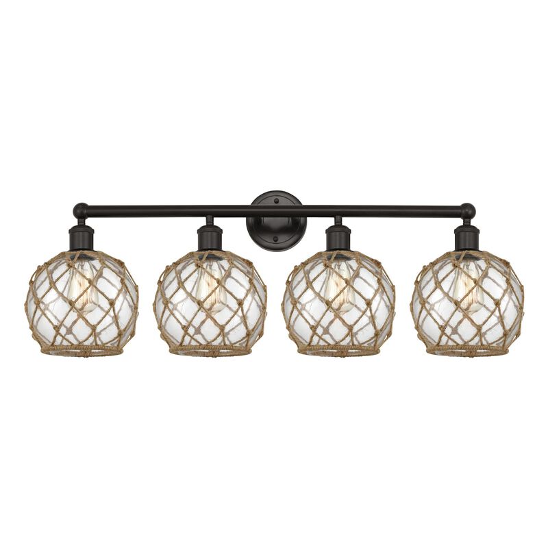 Bruno Marashlian Farmhouse Rope 35 Inch Bath Vanity Light by Innovations Lighting