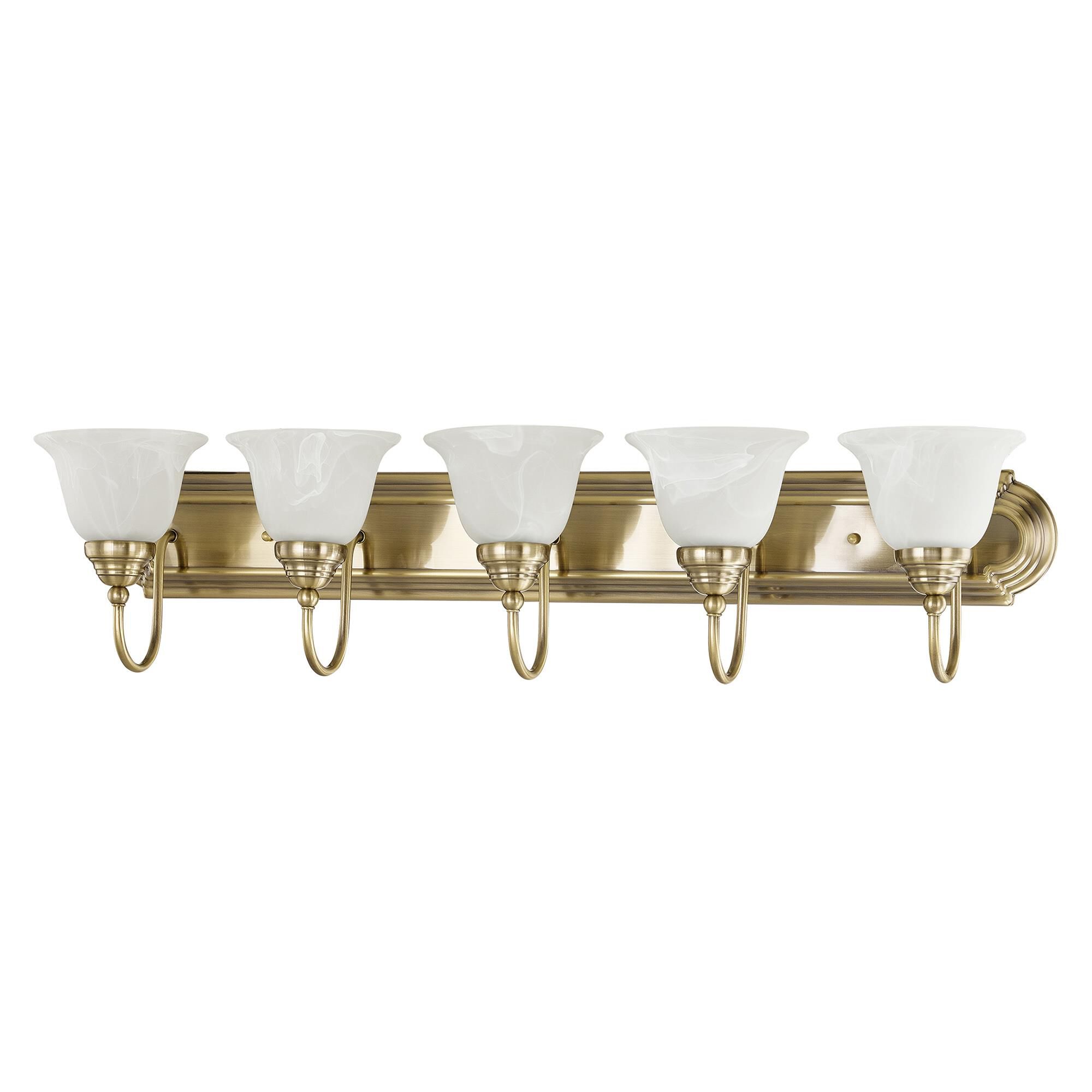 Belmont 36 Inch 5 Light Bath Vanity Light by Livex Lighting